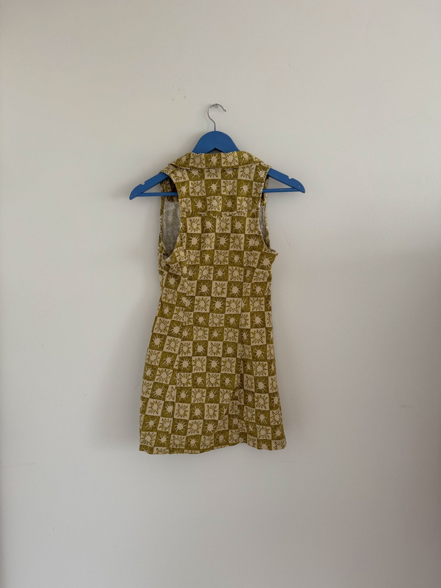 UO Checkered Mini Dress (S)