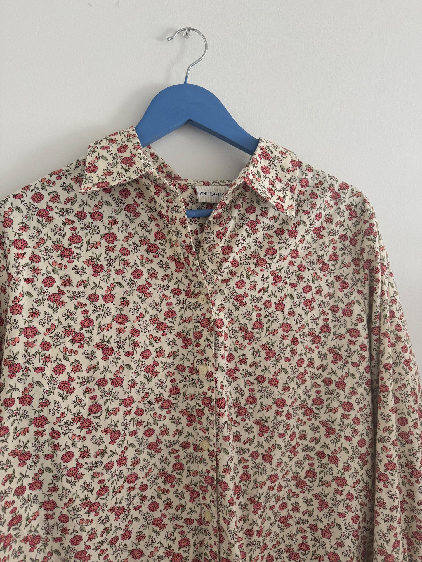 Vintage Floral Button Up