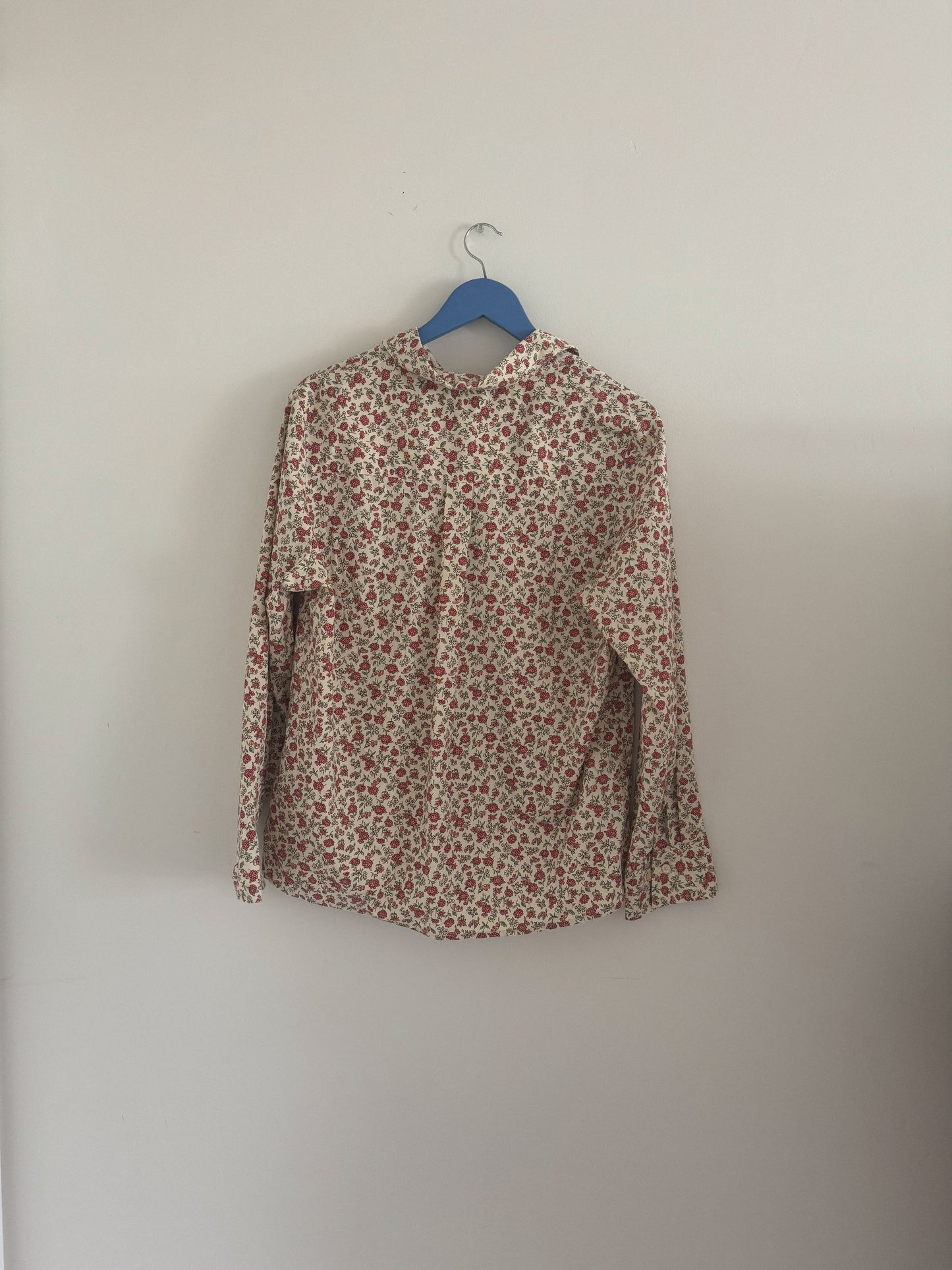 Vintage Floral Button Up