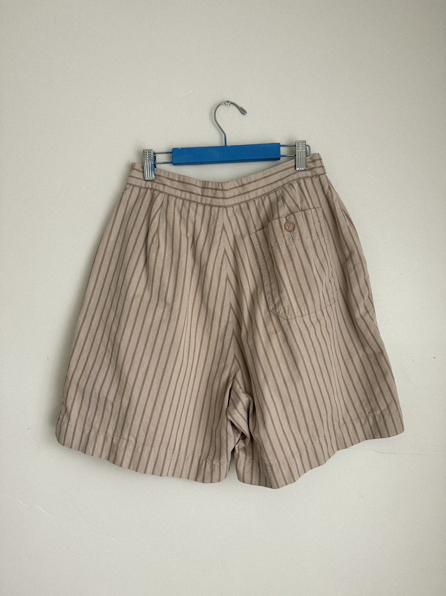 Vintage Pinstripe Neutral Shorts