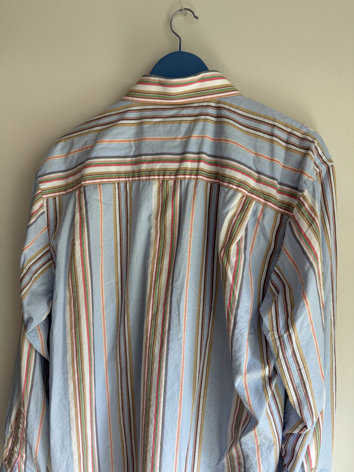 Vintage Striped Button Up