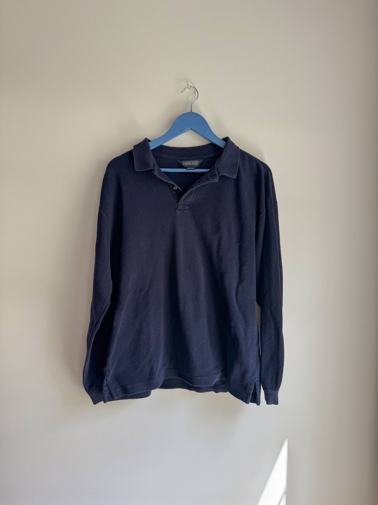 Vintage Henley Lightweight Sweater