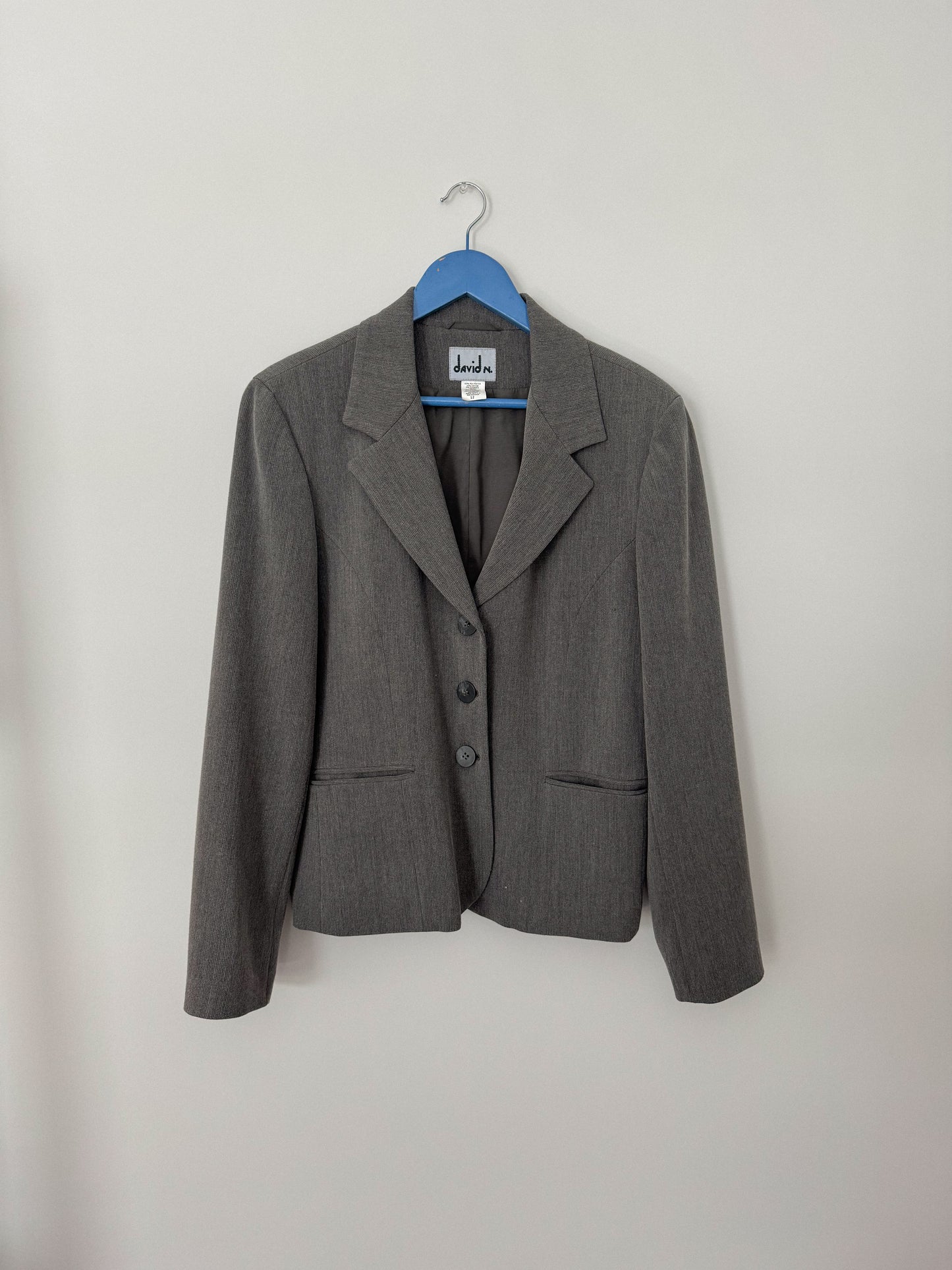 Vintage Gray Blazer
