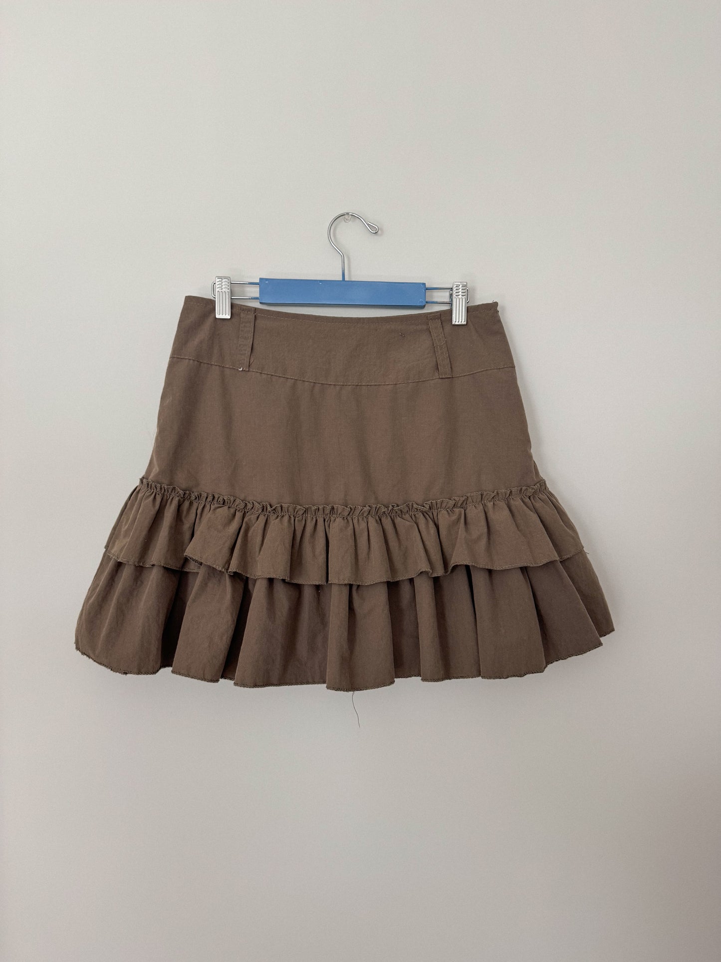 Cargo Ruffle Mini Skirt (29)