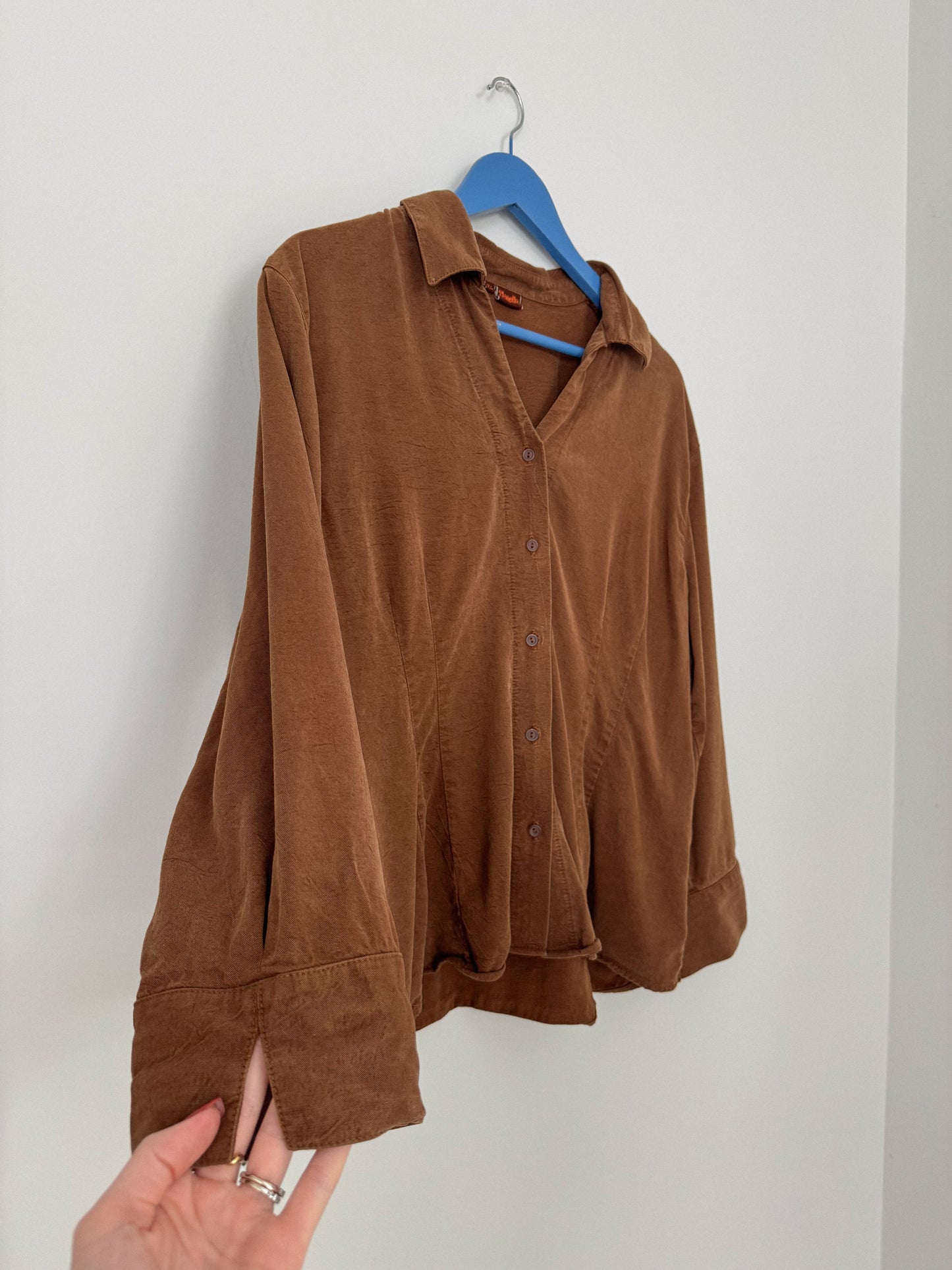 Vintage Collared Button Up Top