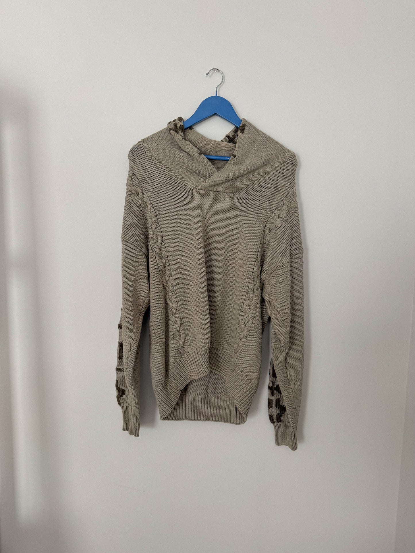 Vintage Eddie Bauer Shawl Collar Sweater