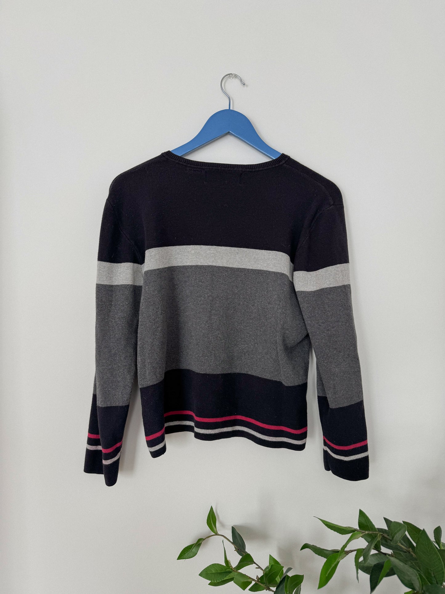 Vintage Cotton Striped Cardigan