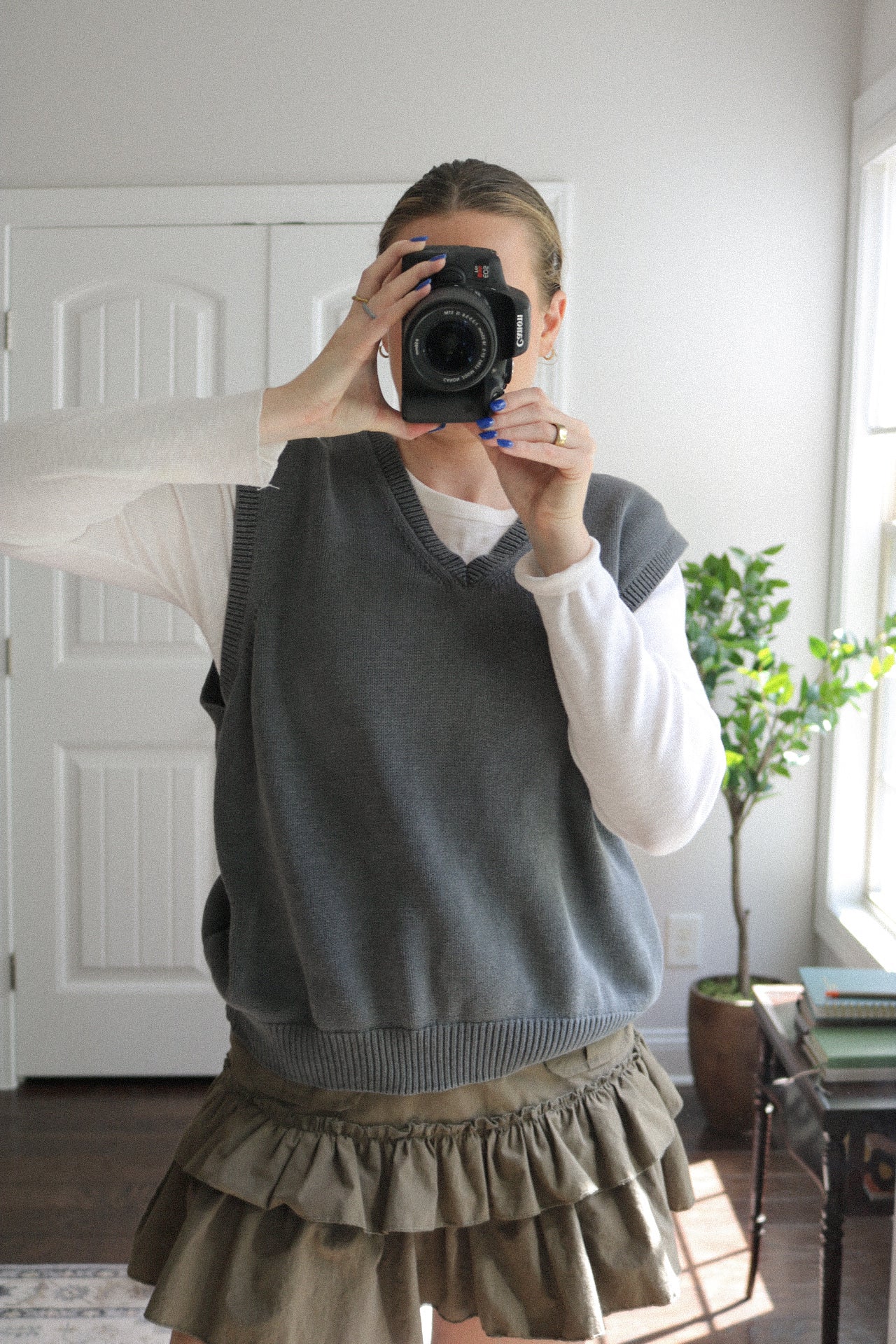 Vintage Knit Sweater Vest