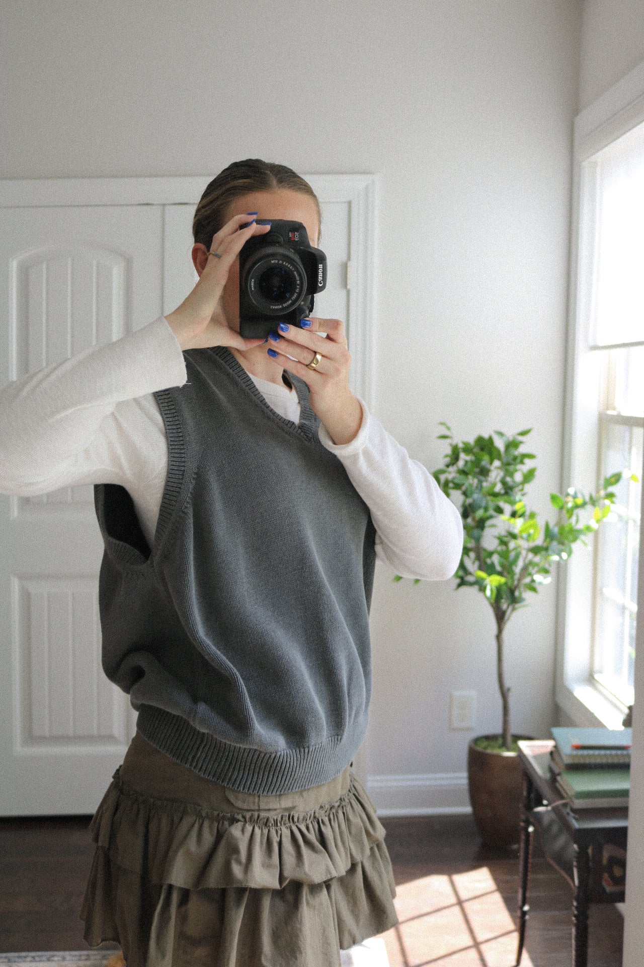Vintage Knit Sweater Vest
