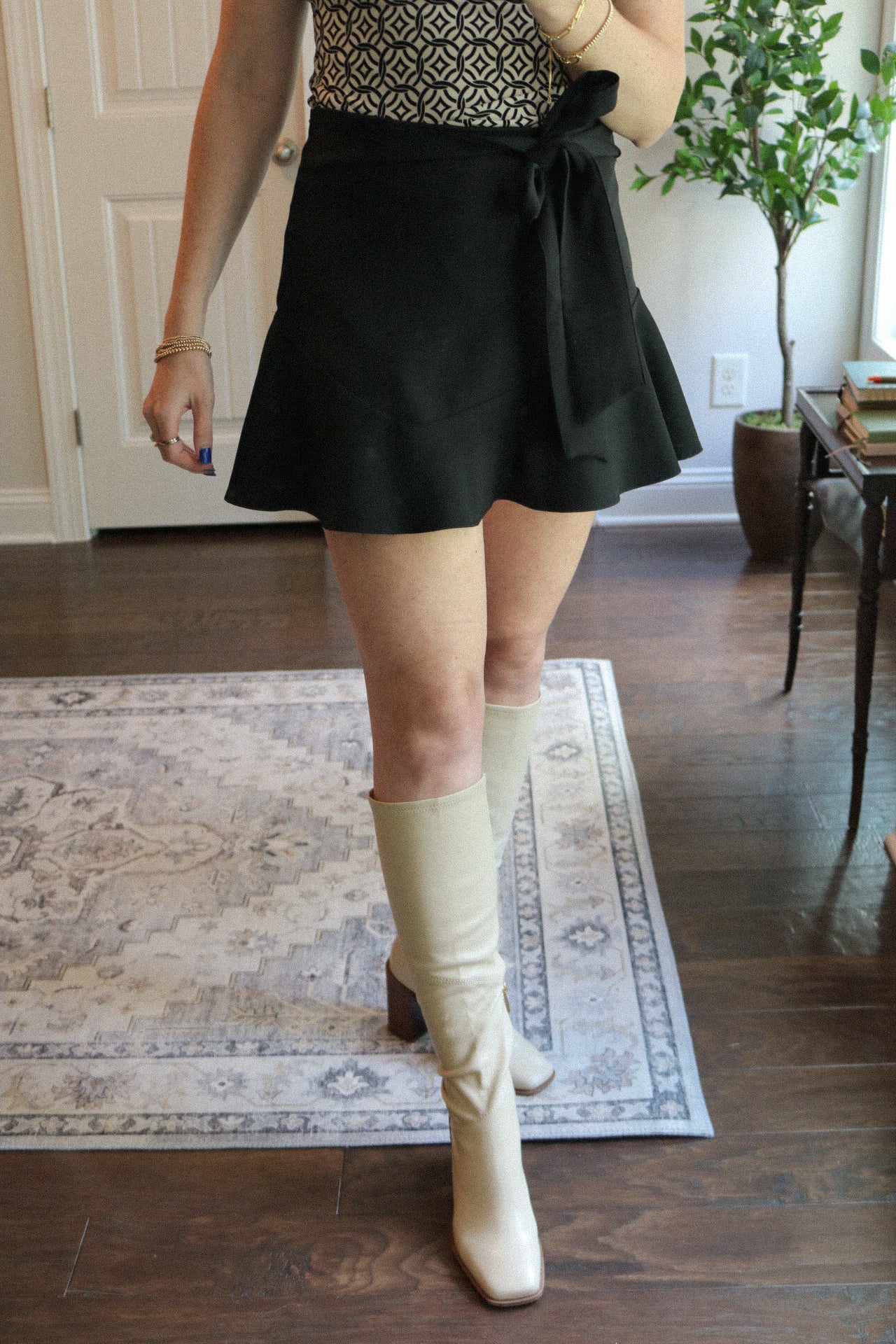 Bow Tie Mini Skort