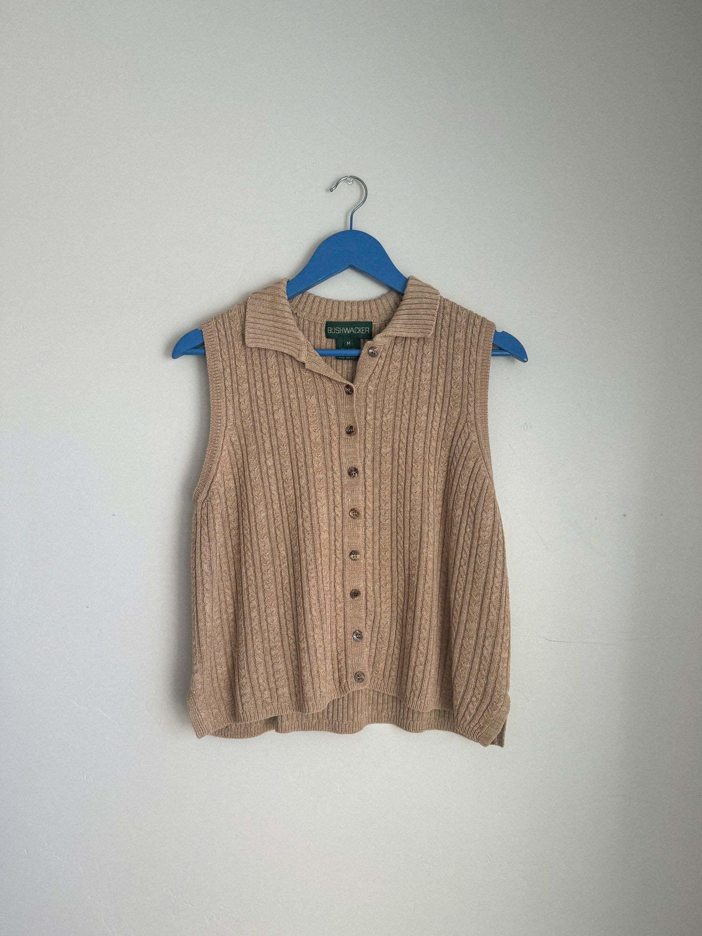 Vintage Cable Knit Vest