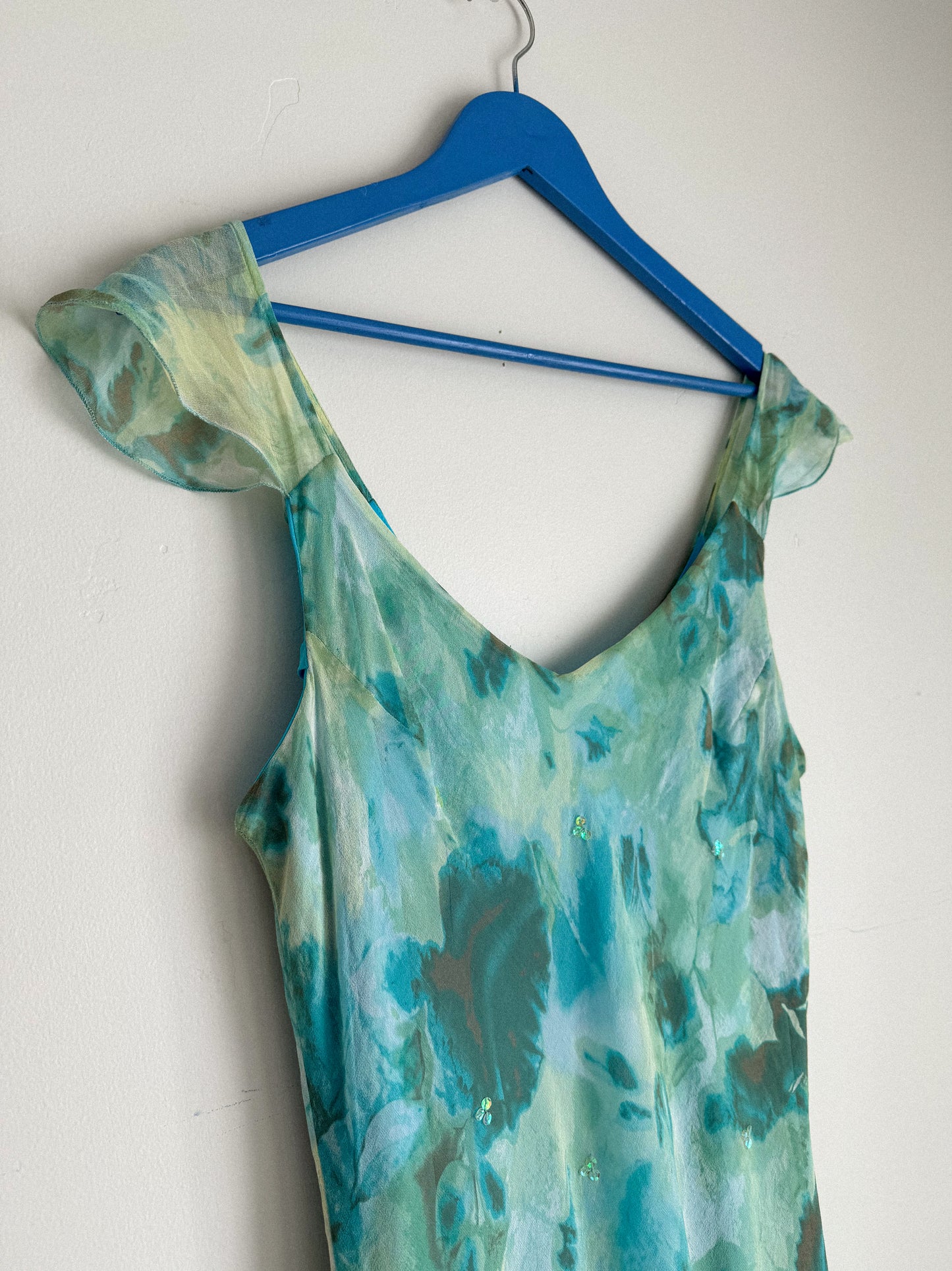 Vintage Flowy Midi Dress