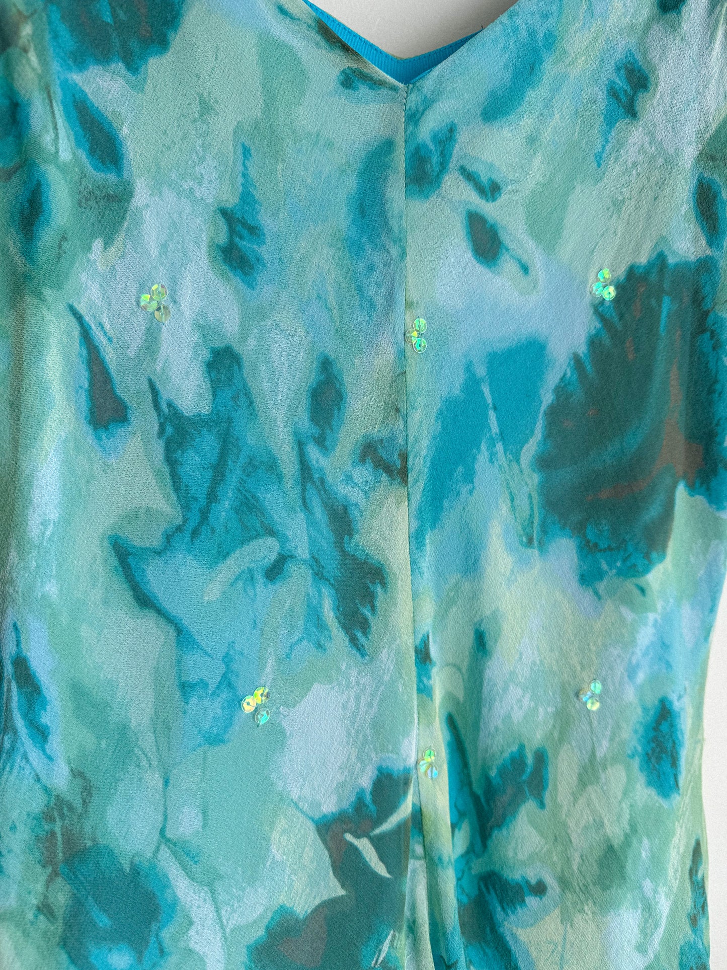 Vintage Flowy Midi Dress