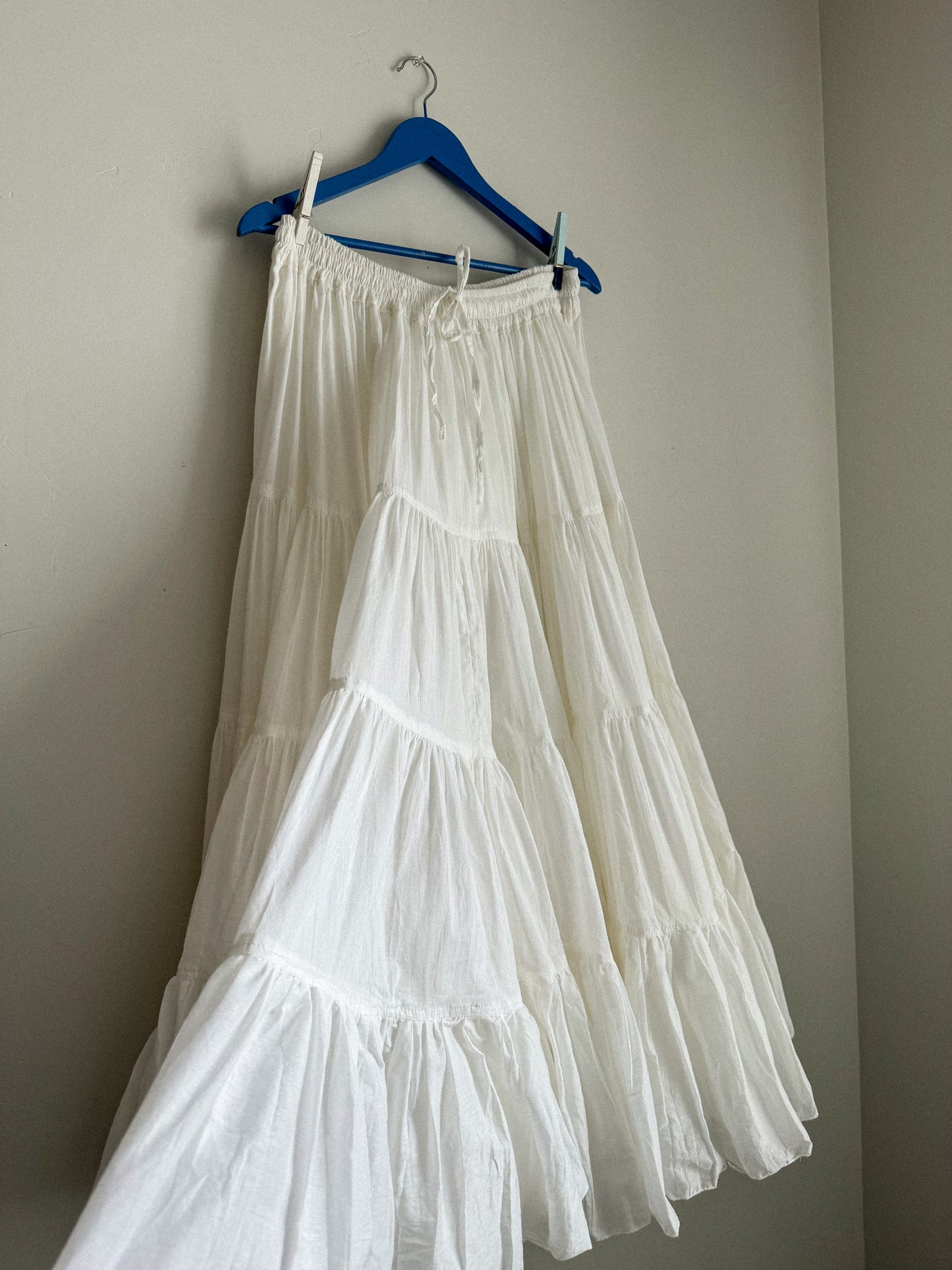 Vintage Prairie Style Midi Skirt
