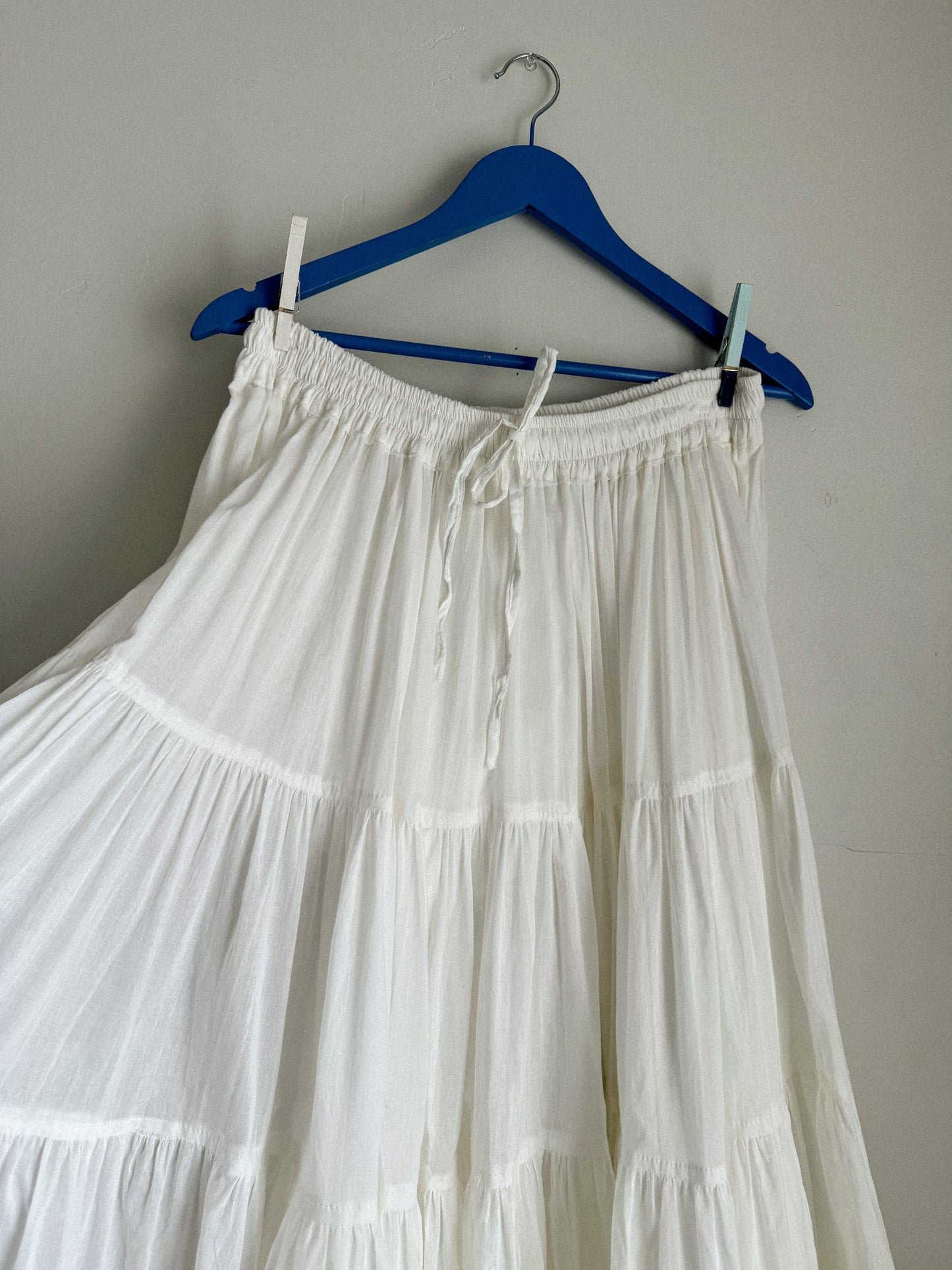 Vintage Prairie Style Midi Skirt