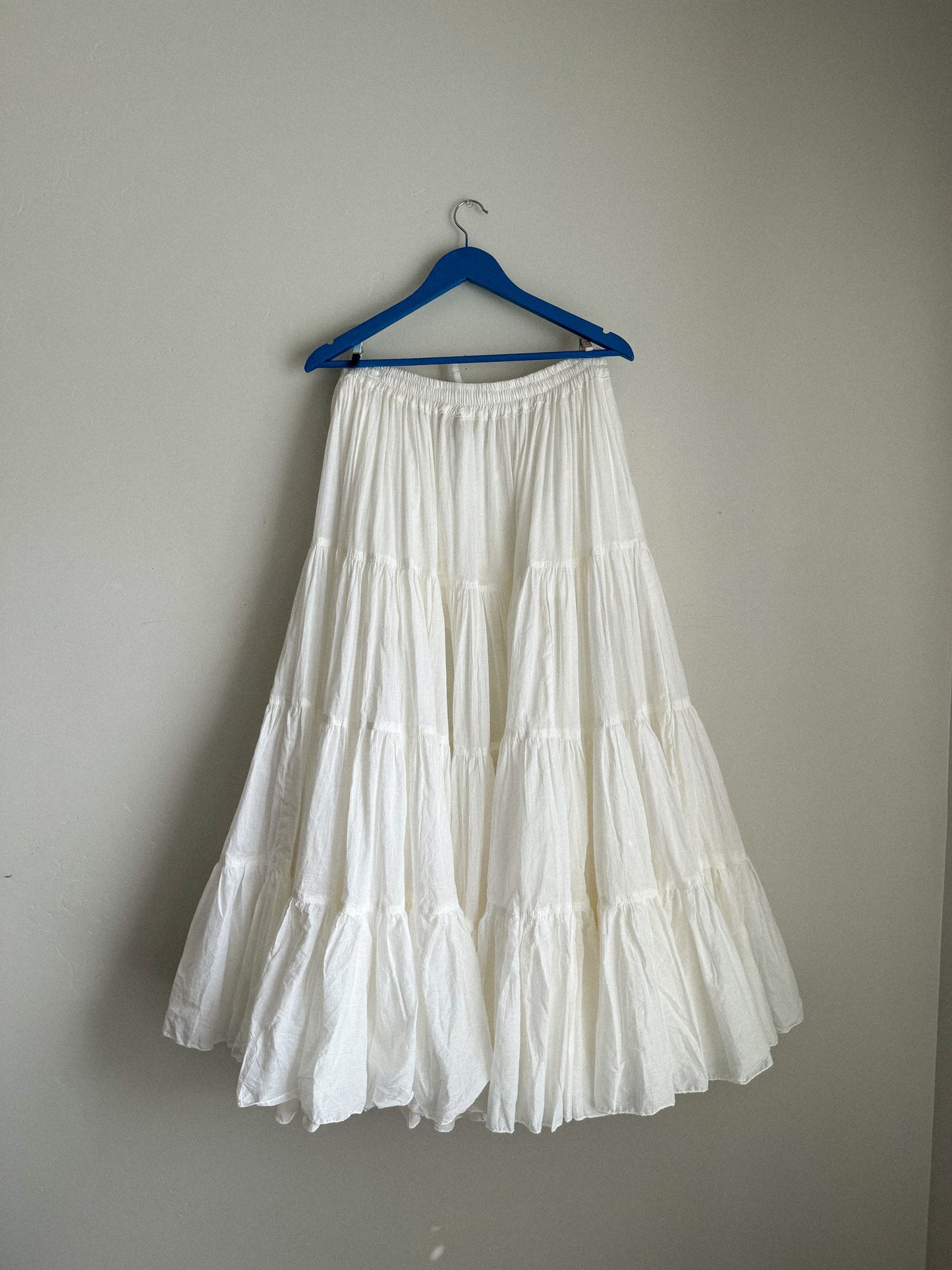 Vintage Prairie Style Midi Skirt