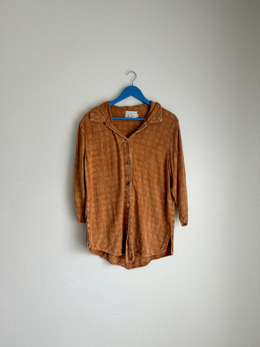 Vintage Rust Button Down