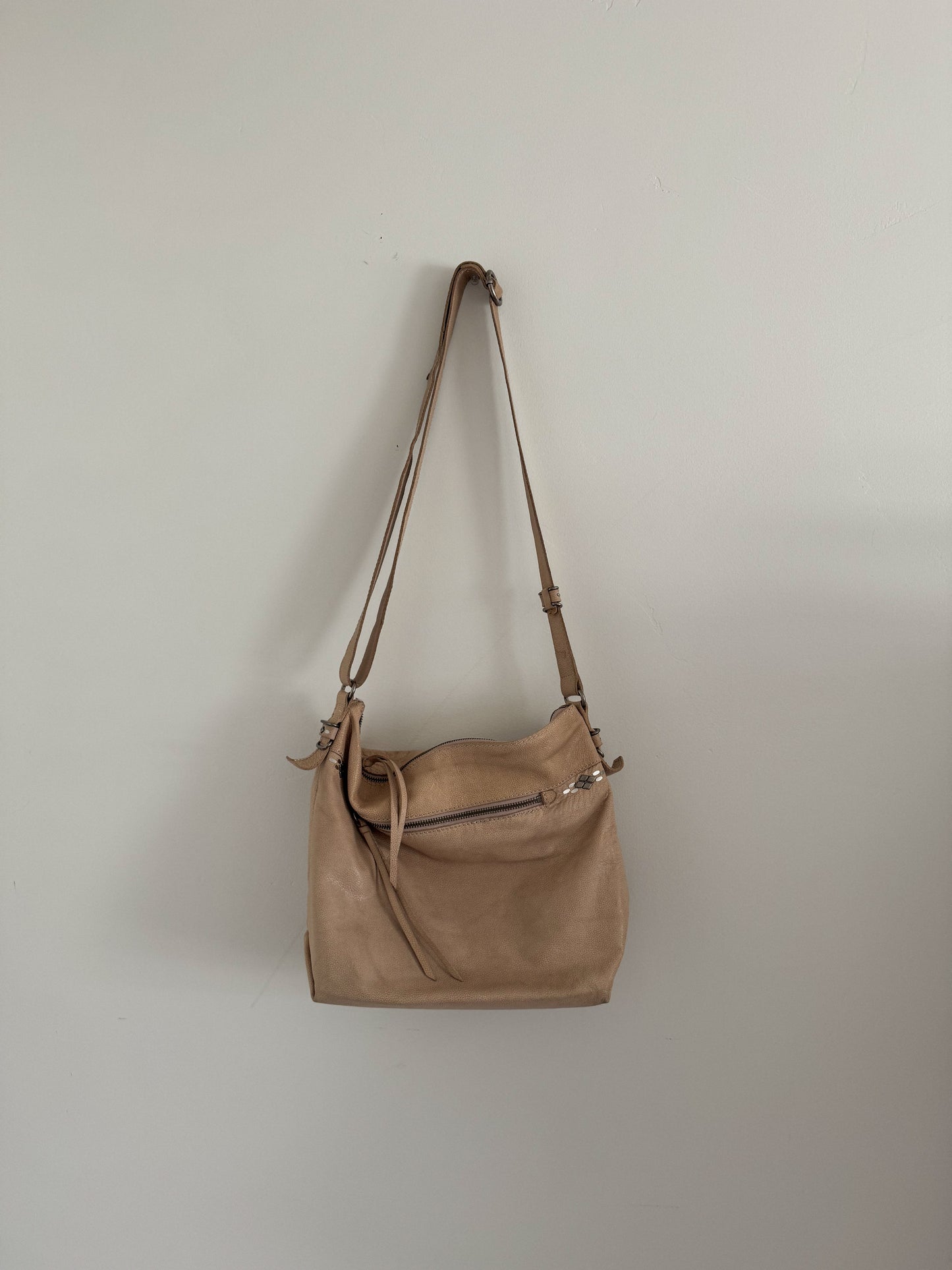Vintage Soft Leather Crossbody Bag