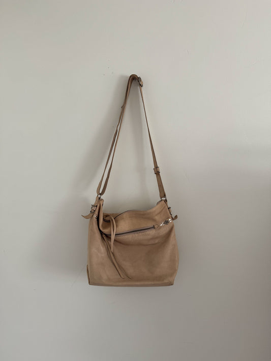 Vintage Soft Leather Crossbody Bag