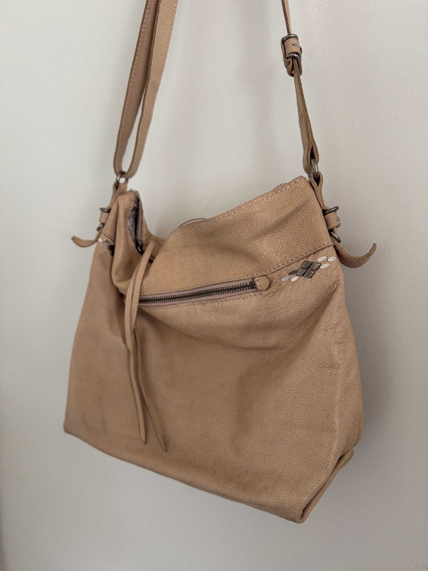 Vintage Soft Leather Crossbody Bag