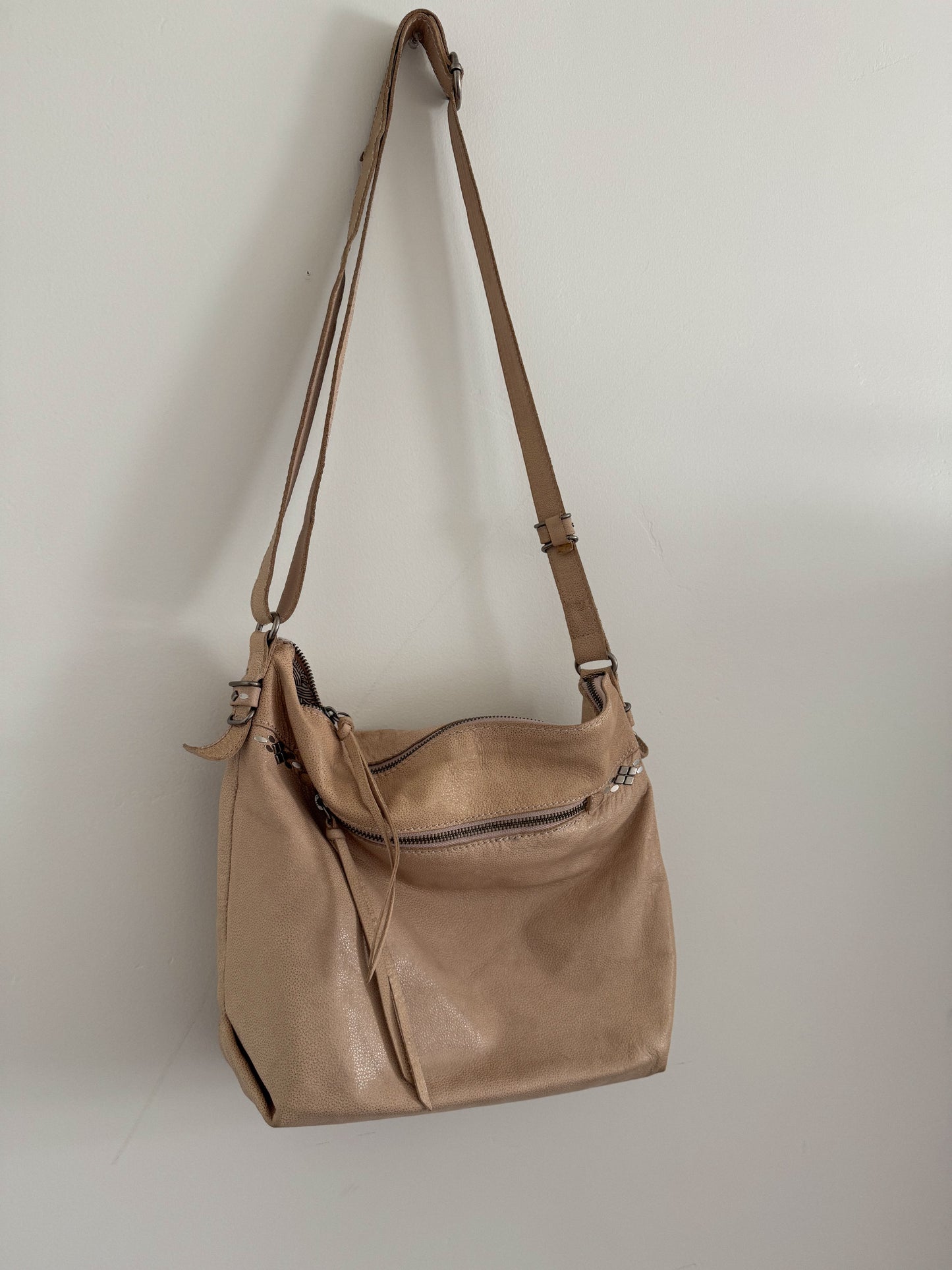 Vintage Soft Leather Crossbody Bag