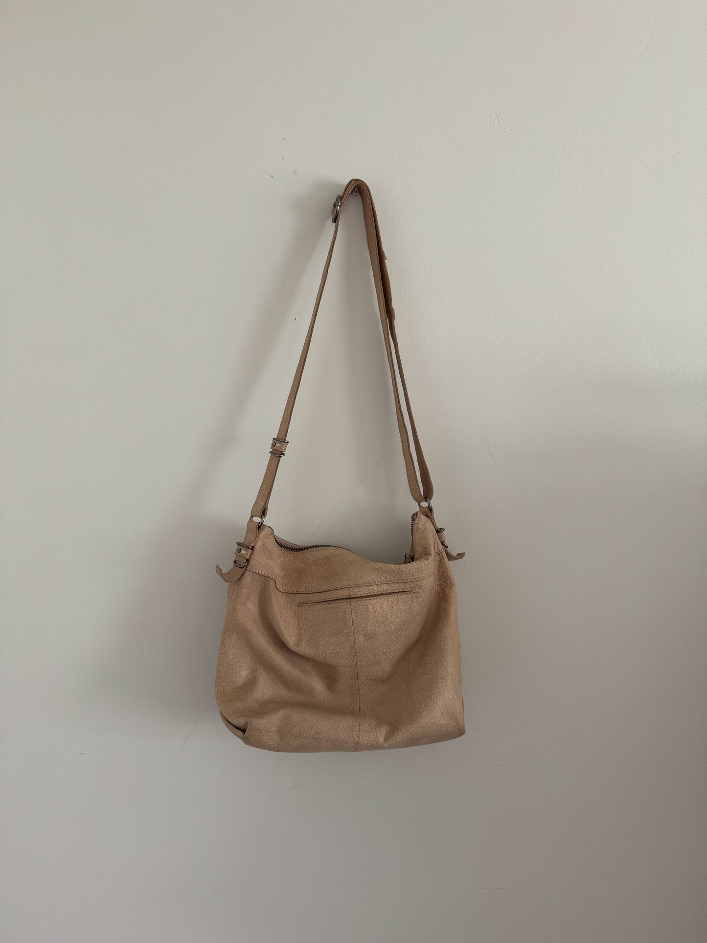 Vintage Soft Leather Crossbody Bag