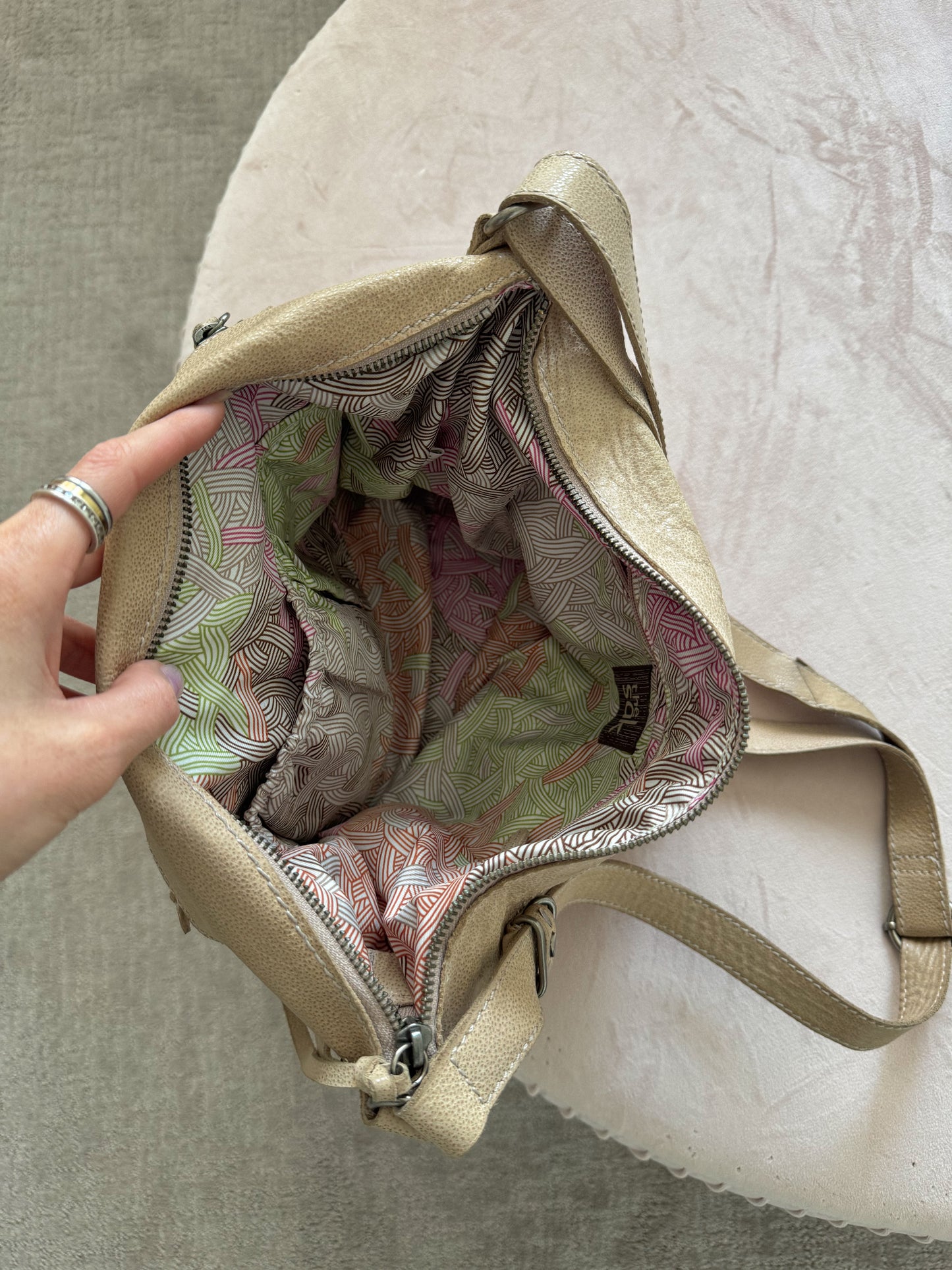 Vintage Soft Leather Crossbody Bag