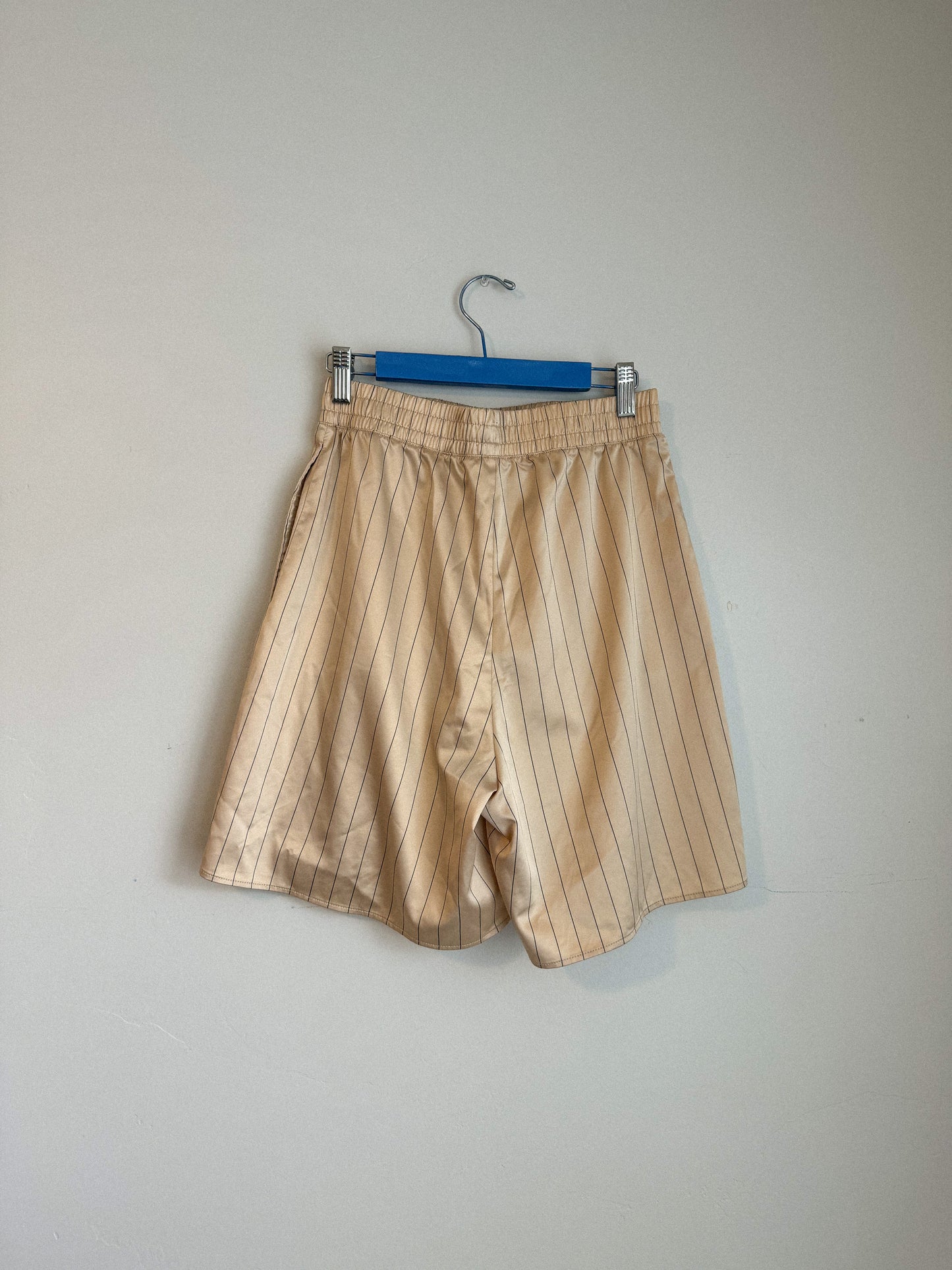Satin Pinstripe Boxer Shorts