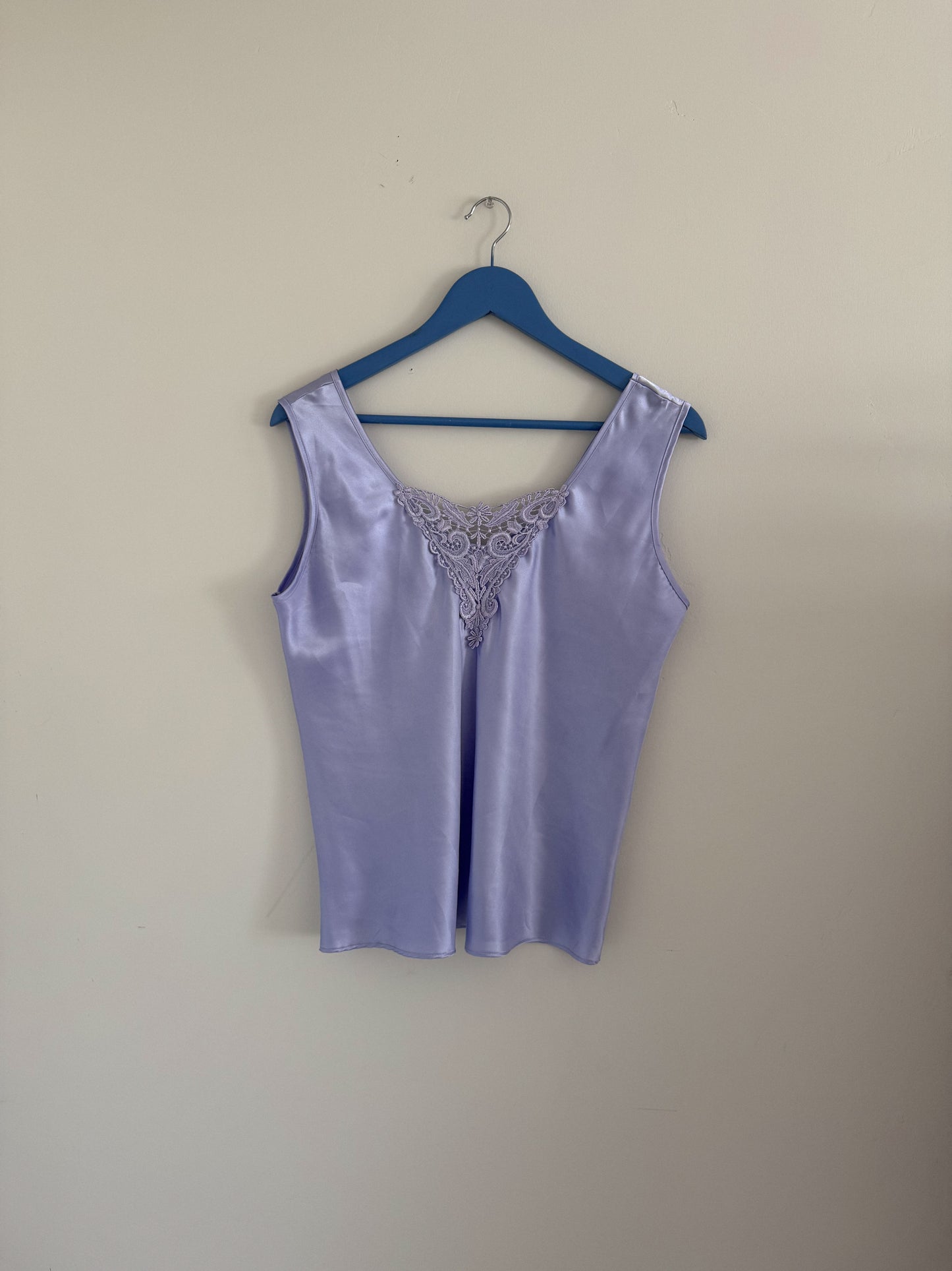 Vintage Lavender Silky Tank