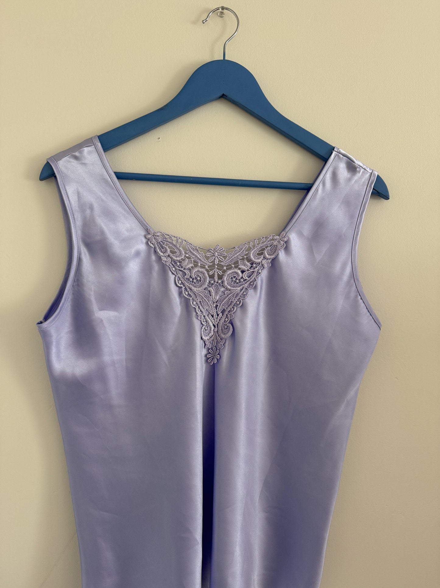 Vintage Lavender Silky Tank