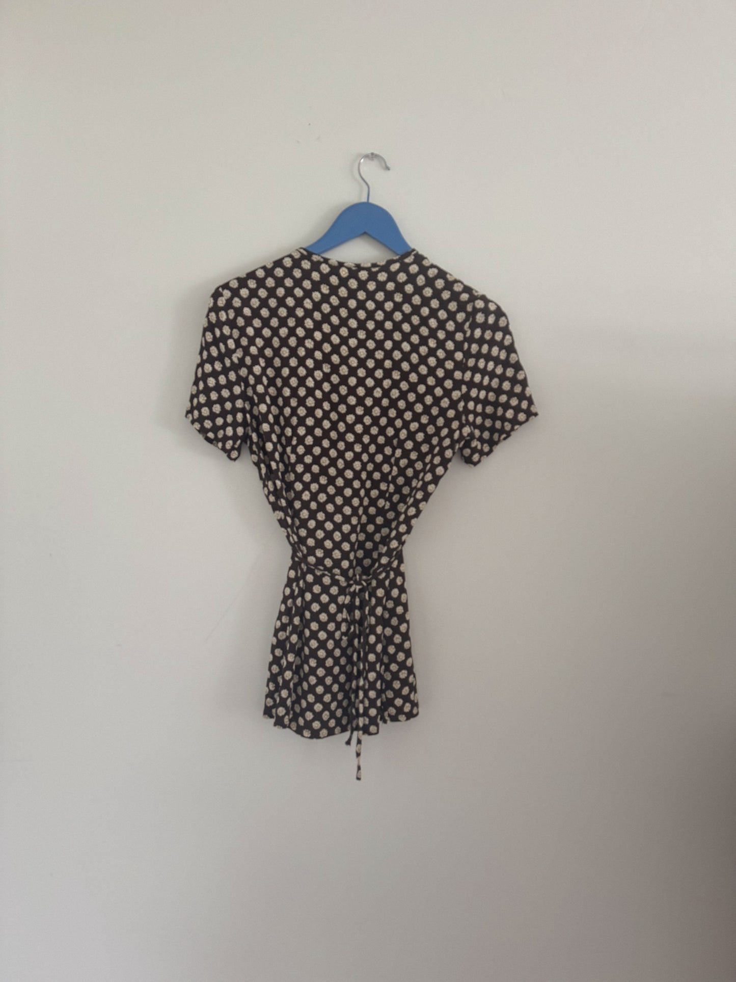 Vintage Floral Tie Top