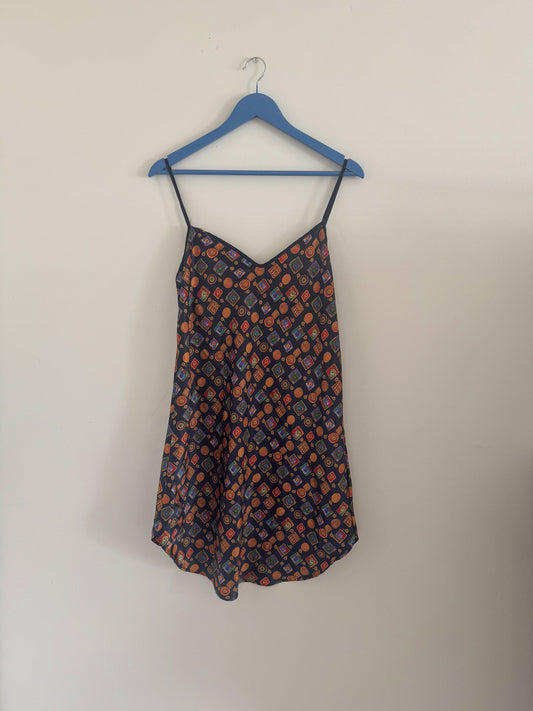 Vintage Satin Slip Dress