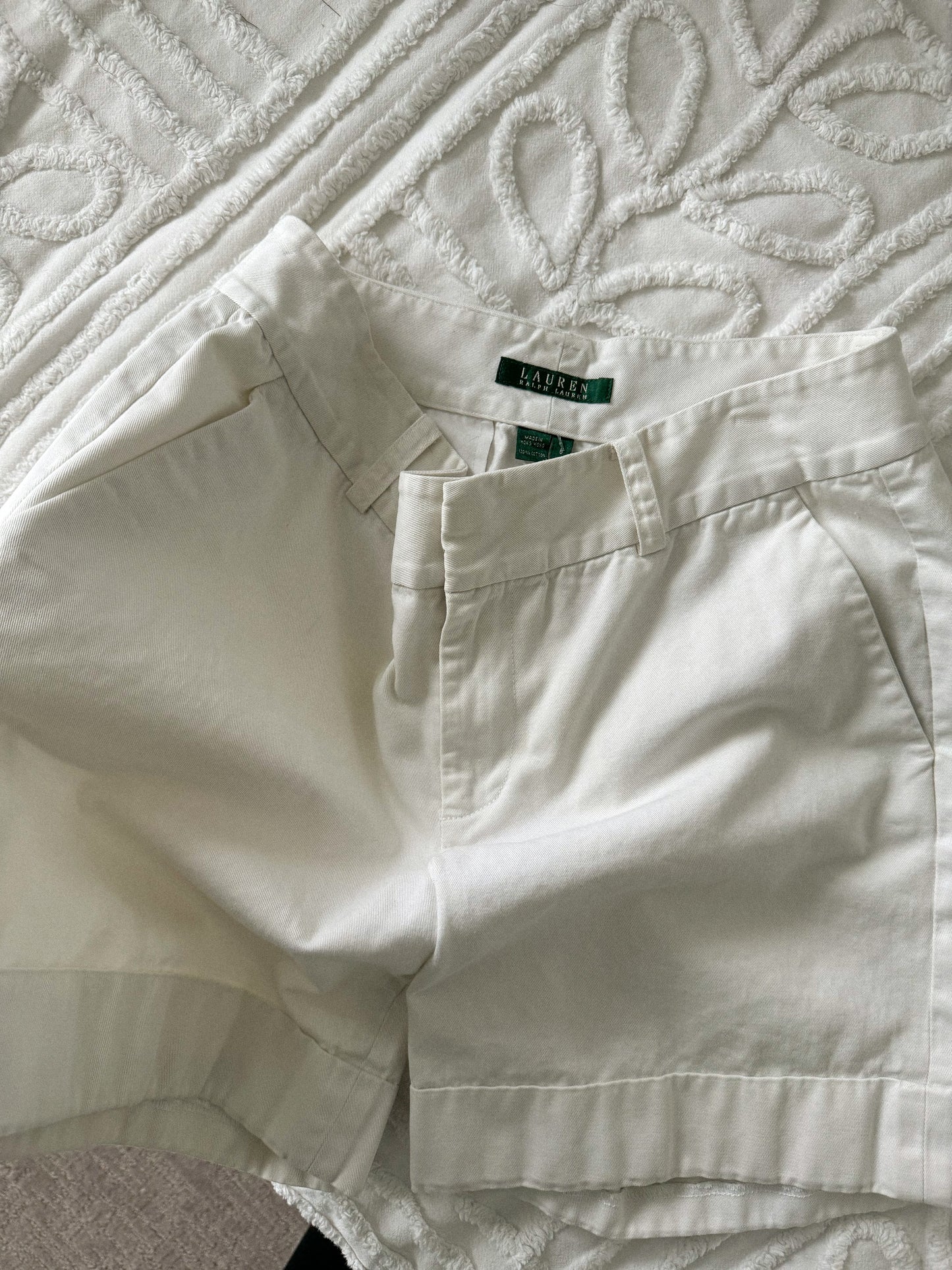 Vintage Ralph Lauren White Shorts