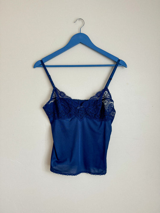 Vintage Silky Lace Tank