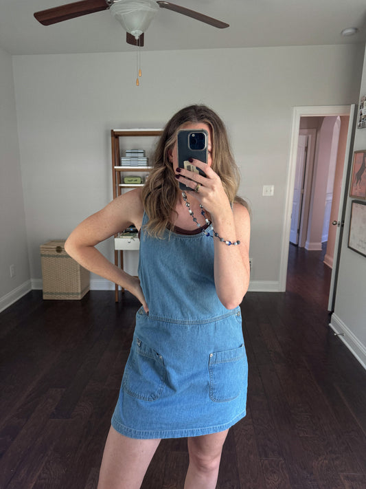 Vintage Denim Romper