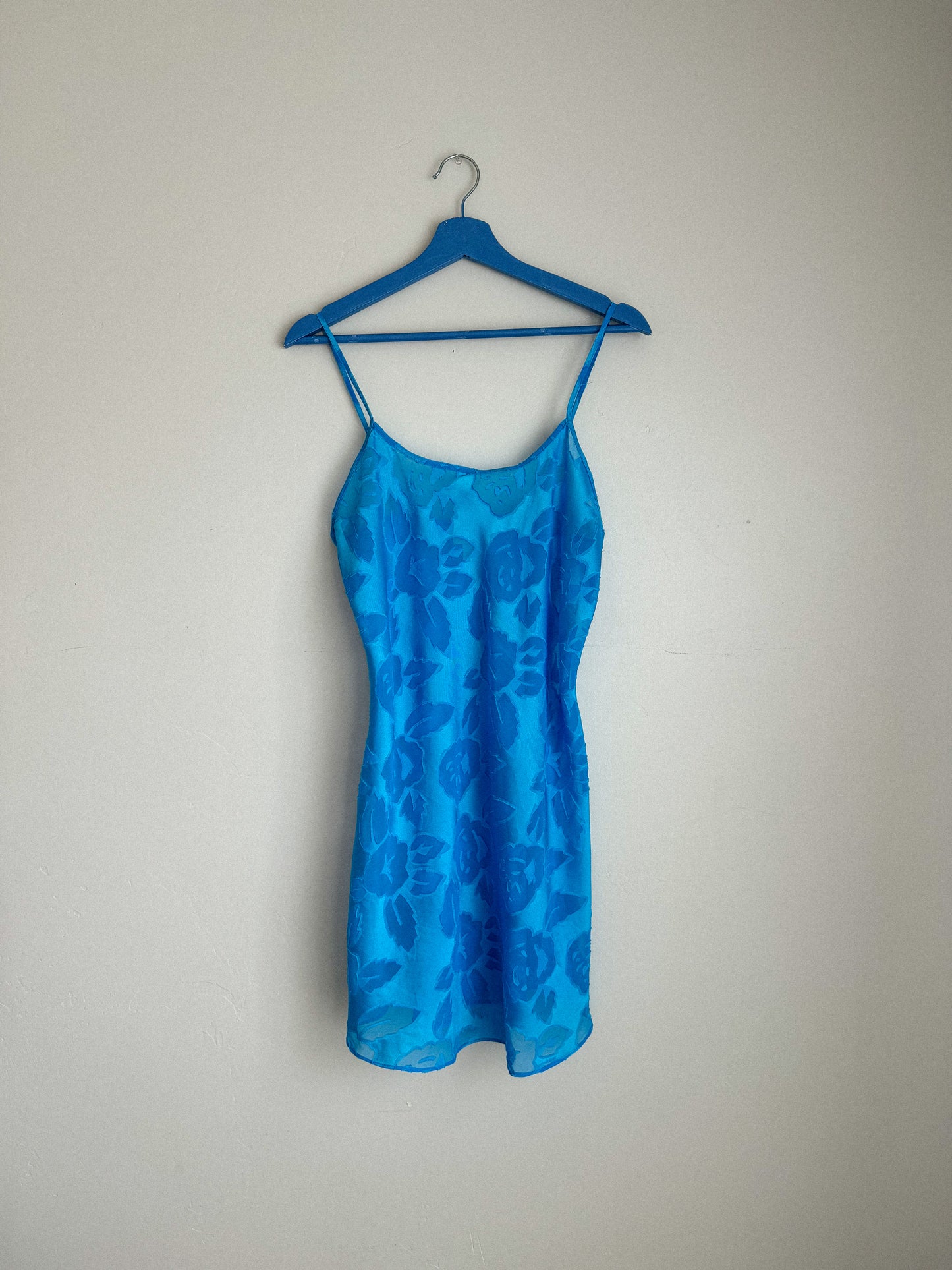Vintage Textured Slip Dress