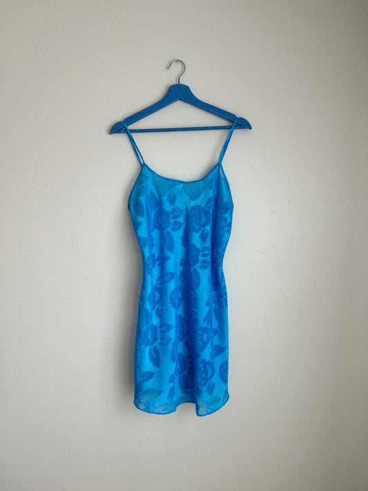 Vintage Textured Slip Dress
