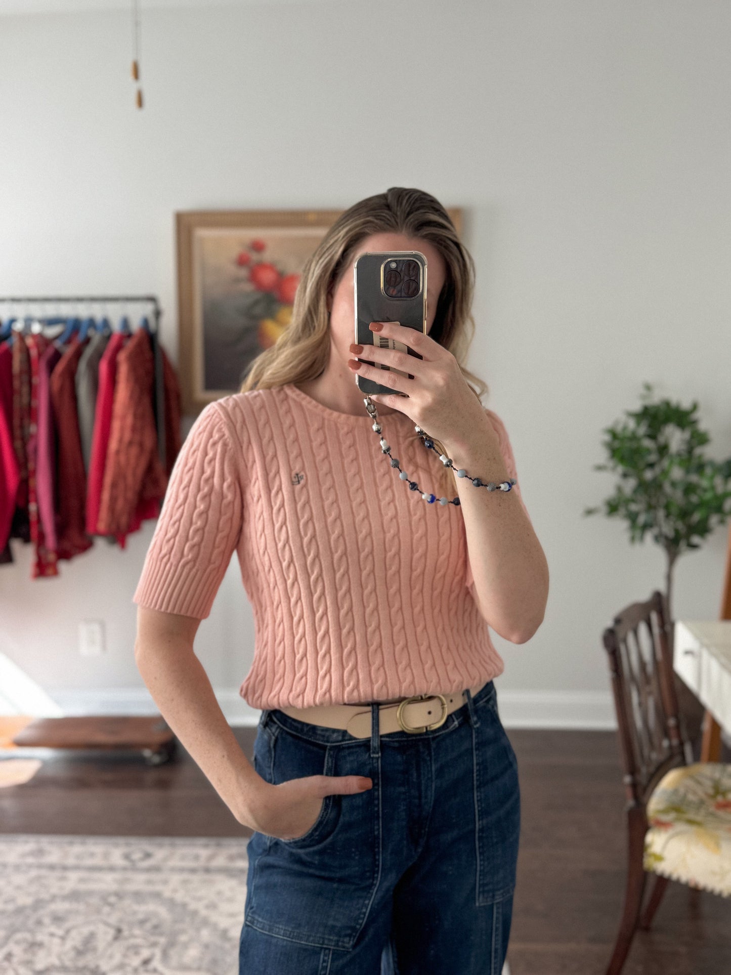 Vintage Ralph Lauren Cable Knit Top