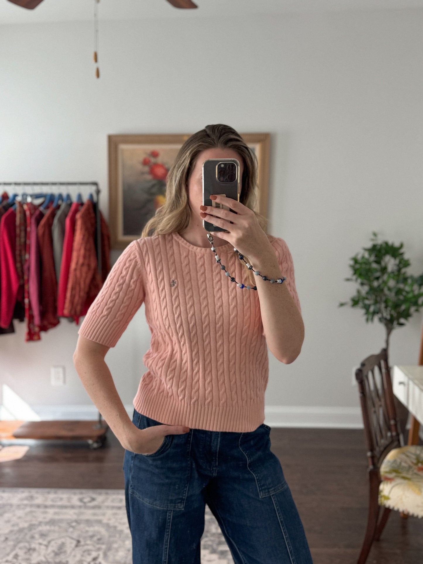 Vintage Ralph Lauren Cable Knit Top