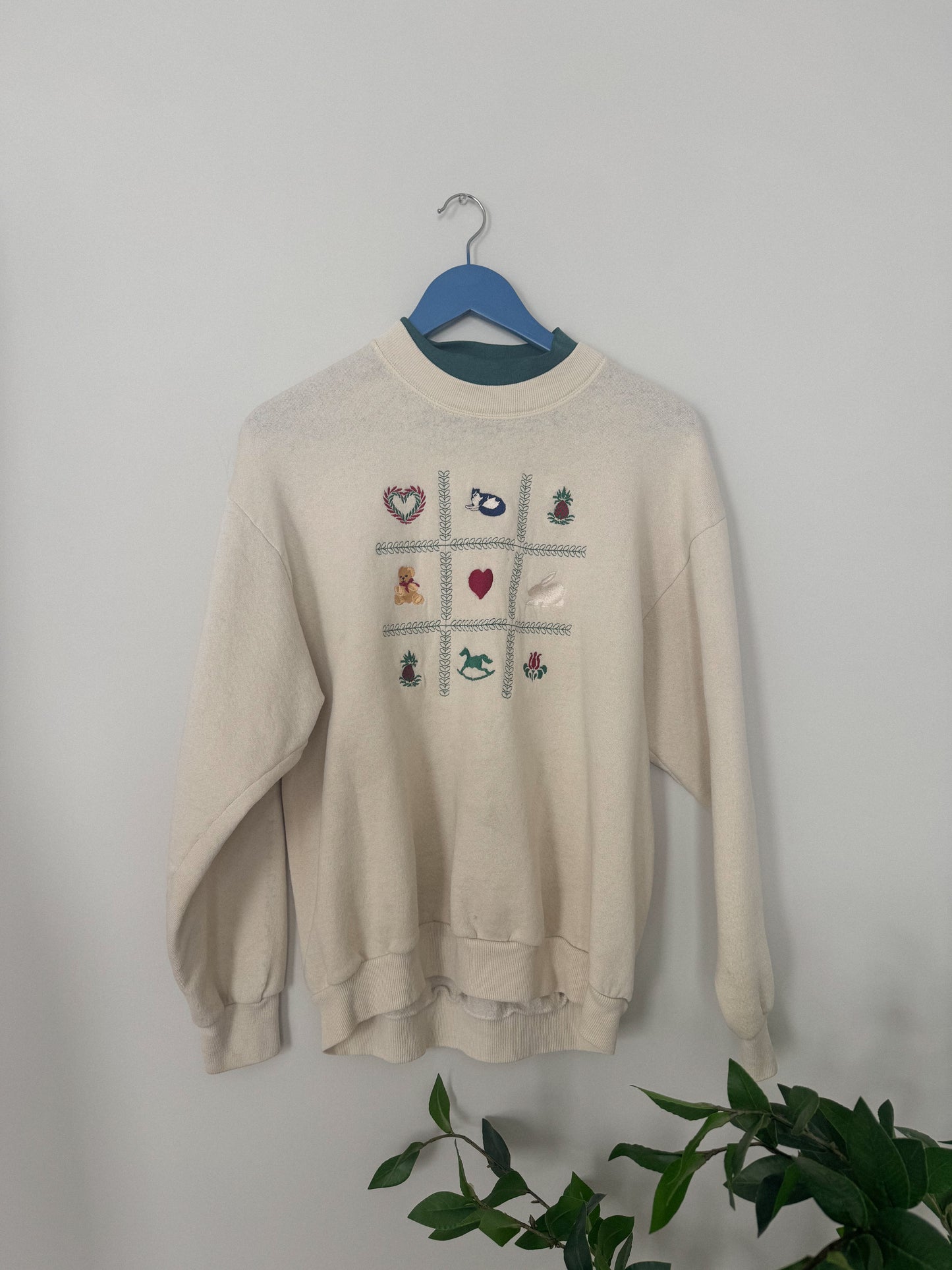 Vintage Icon Embroidered Sweatshirt