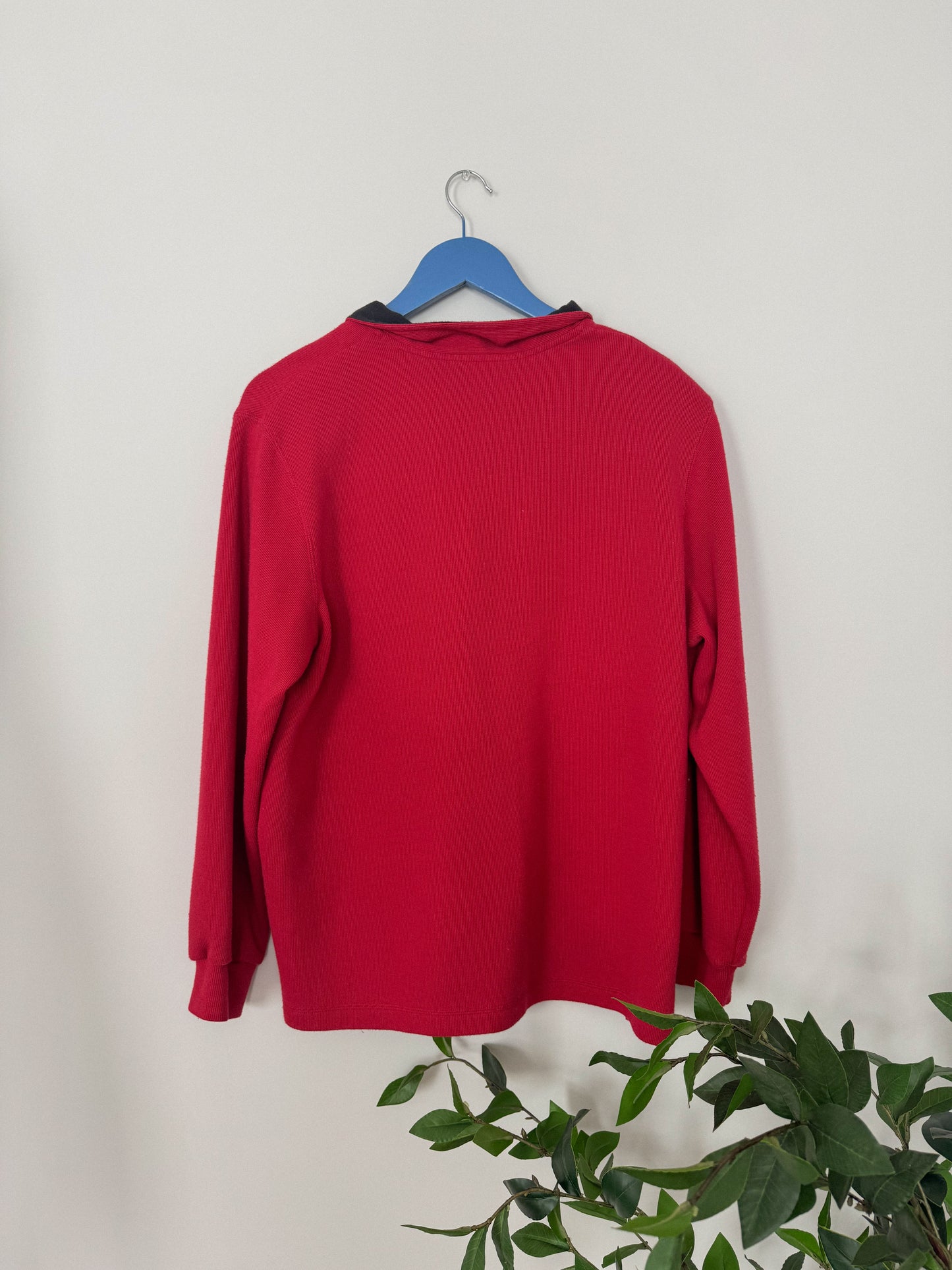 Vintage Patch Embroidered Half Zip