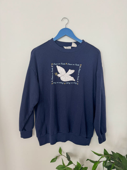 Vintage Peace on Earth Sweatshirt