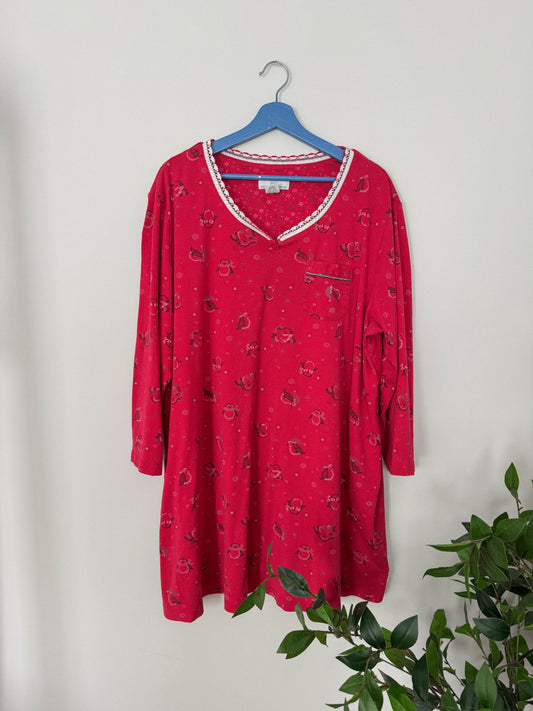 Vintage Snowy Penguin Nightgown