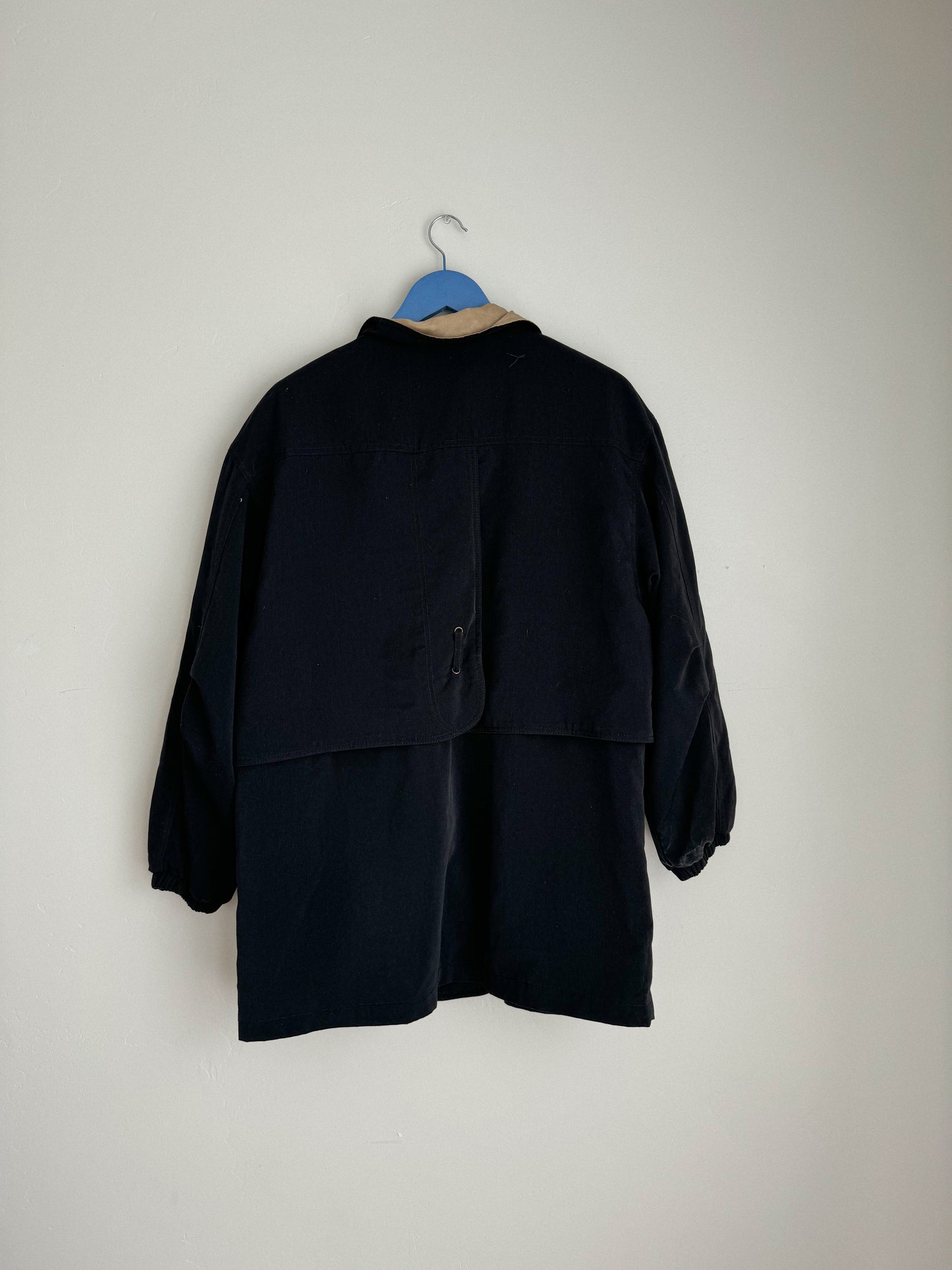 Vintage Black Chore Coat