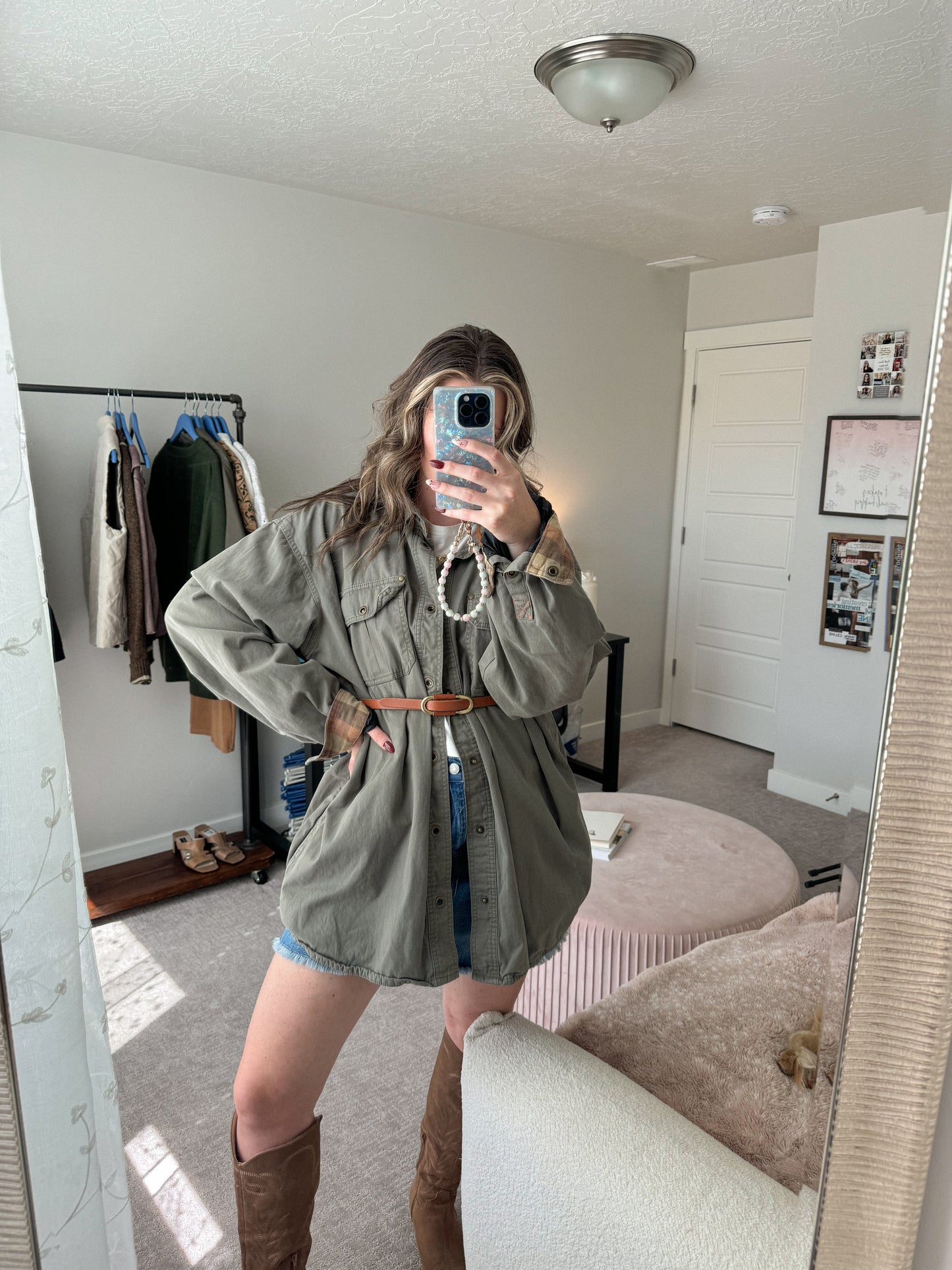 Vintage Flannel Lined Jacket