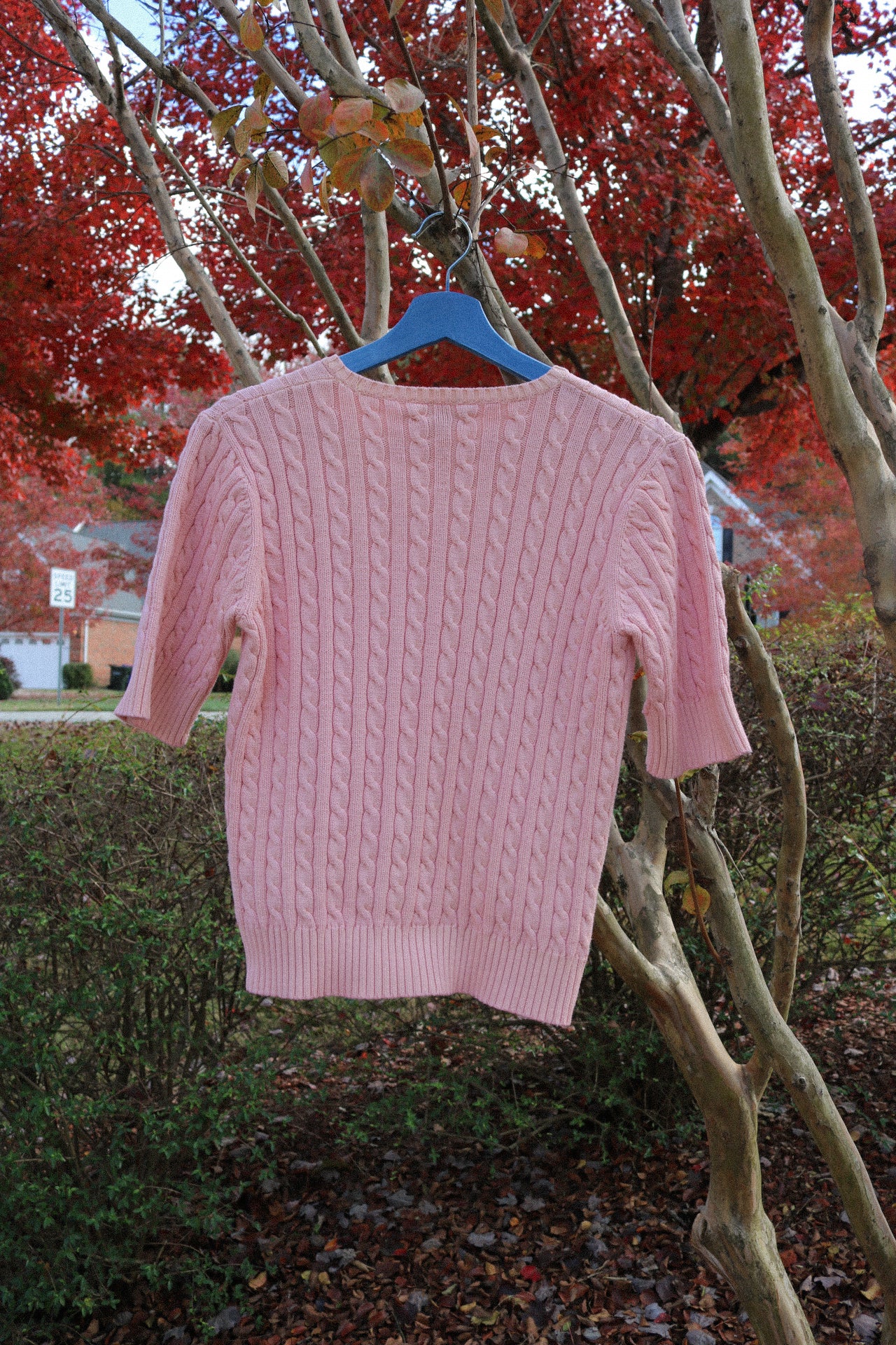 Vintage Ralph Lauren Cable Knit Top