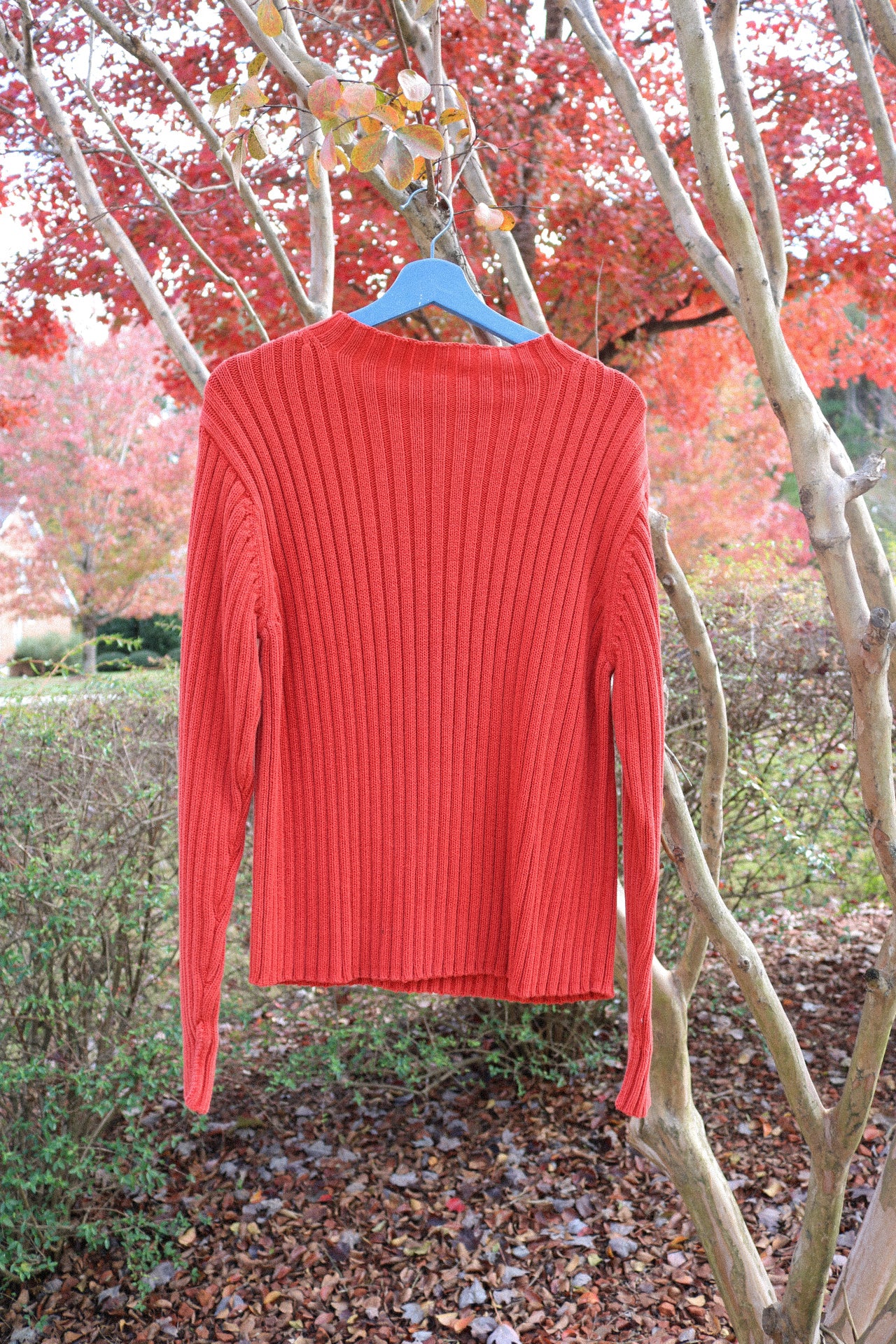 Vintage Ribbed Charter Sweater