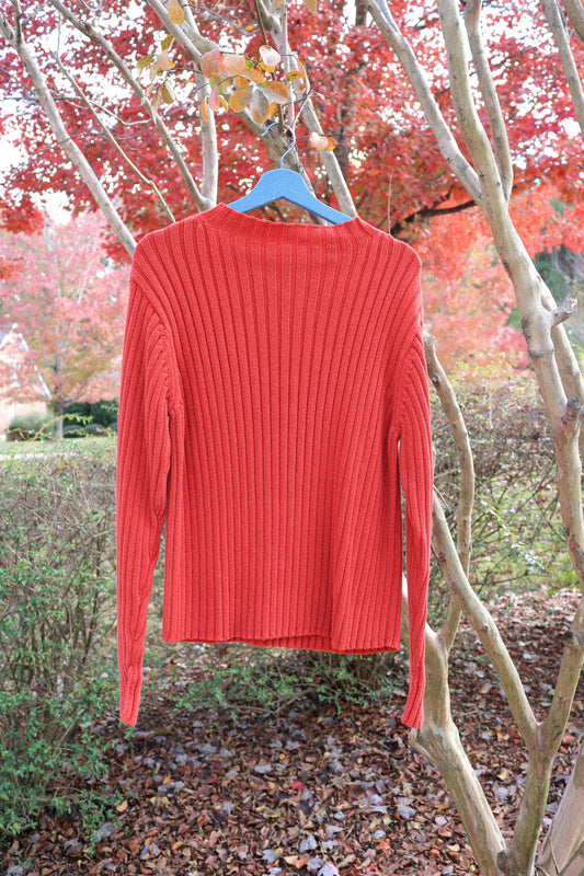 Vintage Ribbed Charter Sweater