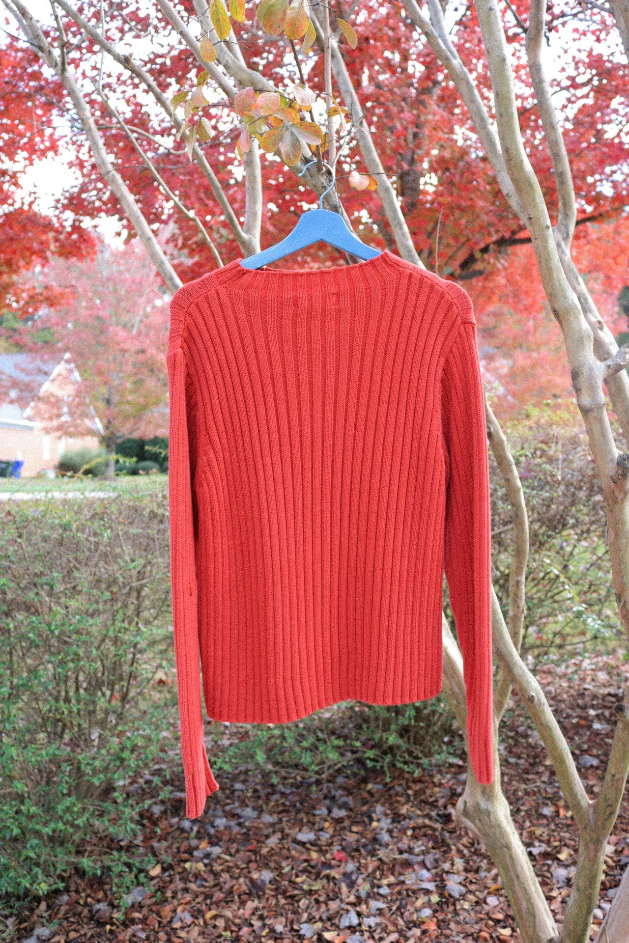 Vintage Ribbed Charter Sweater