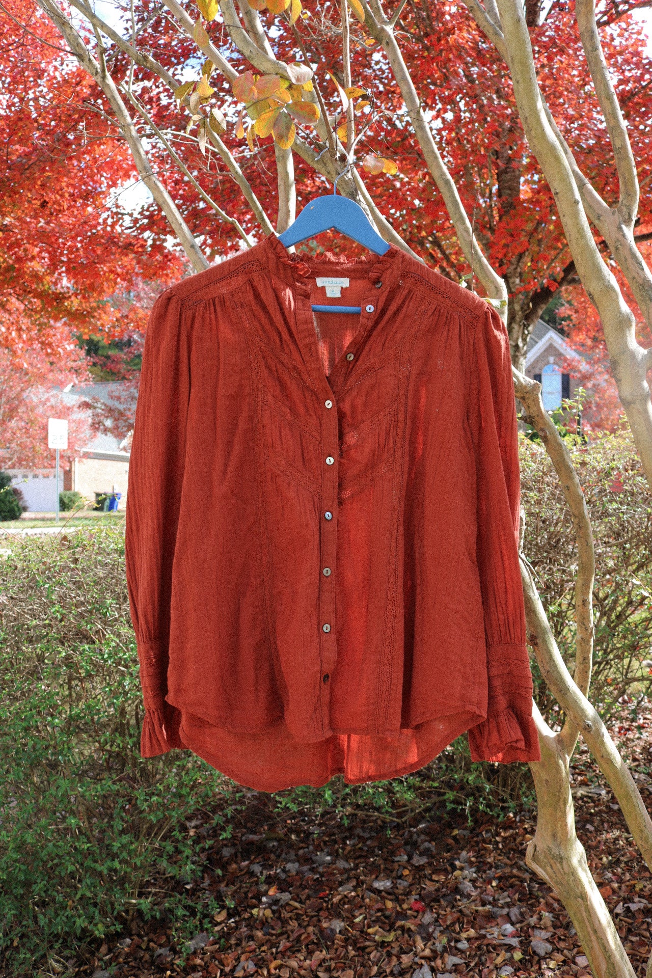 Rust Prairie Blouse
